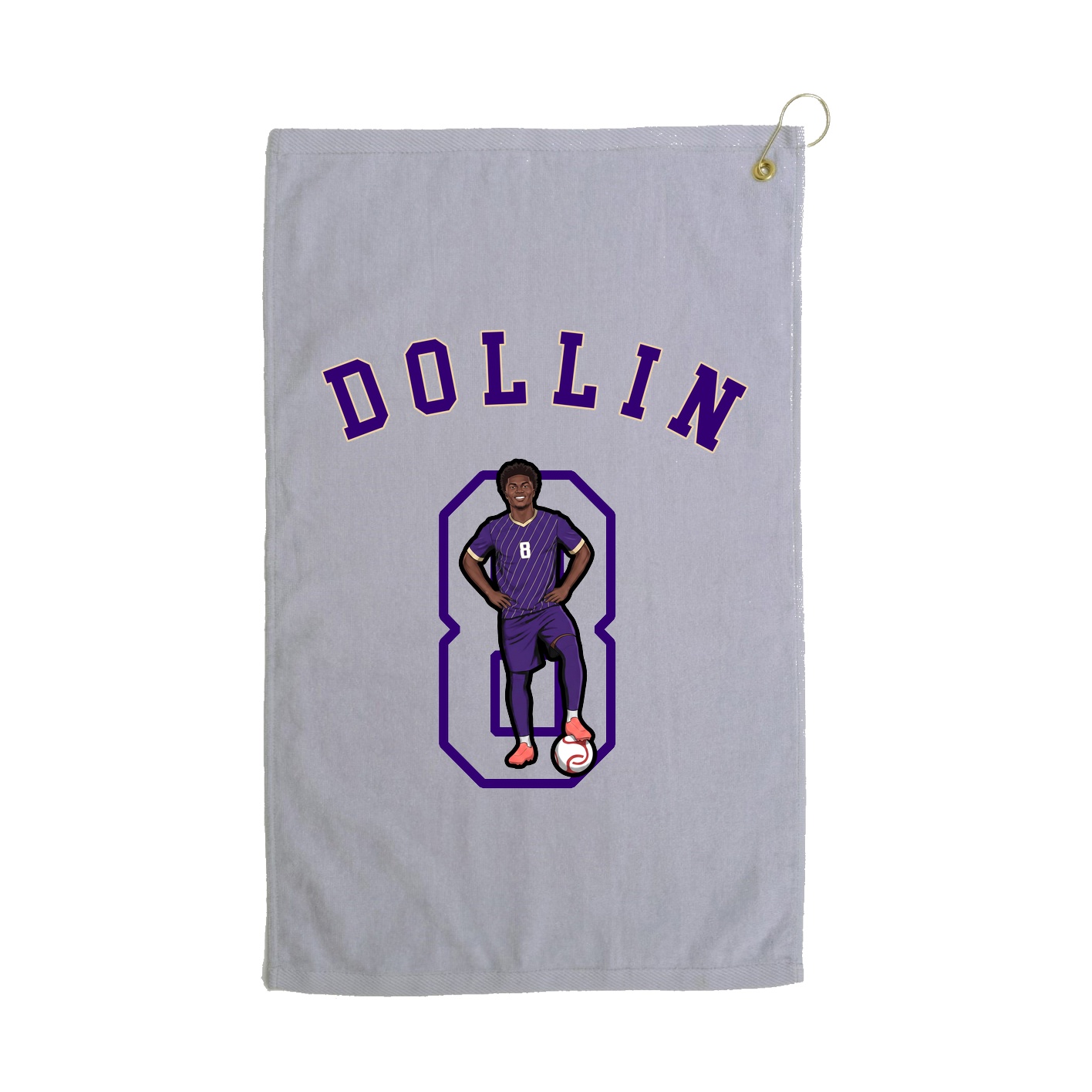 Golf Towel — Shirsey Arch in Grey