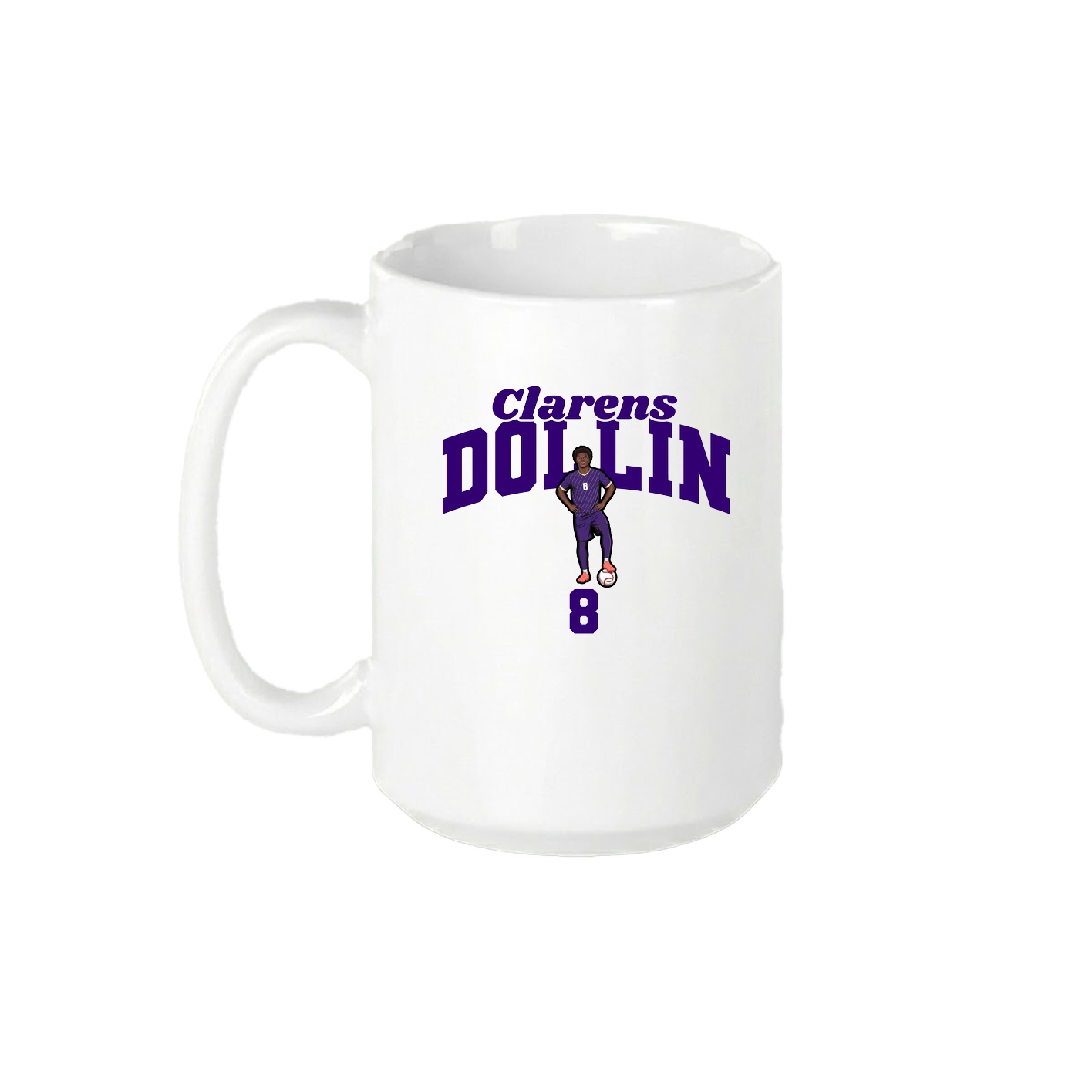 15oz Coffee Mug — Signature Arch in White
