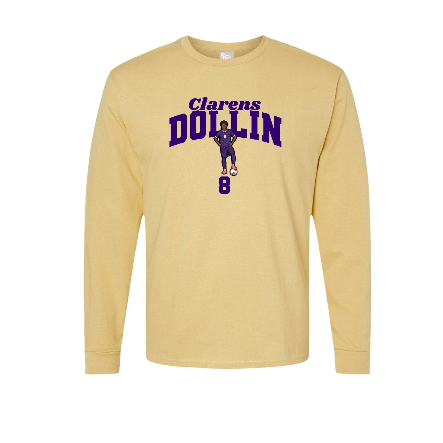 Long Sleeve Tee — Signature Arch in Vegas Gold