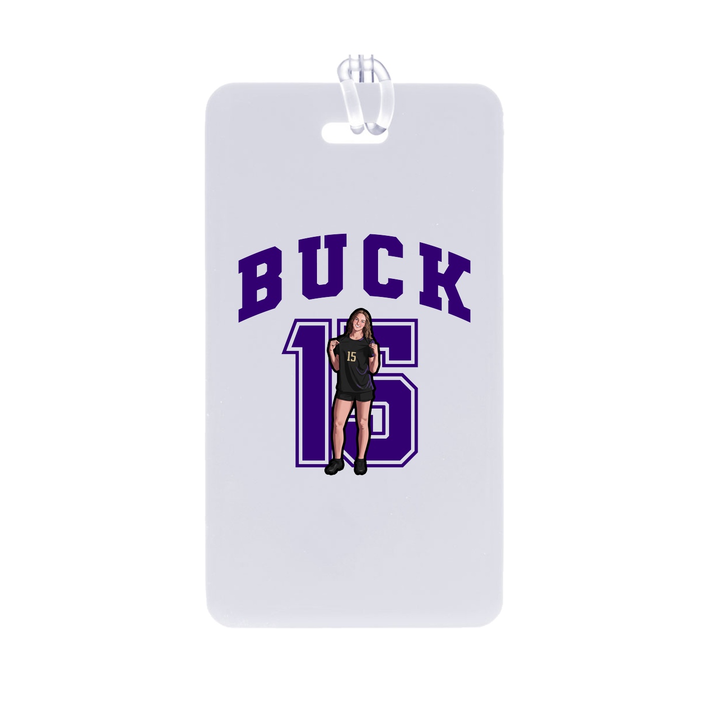Bag Tag — Number in Classic