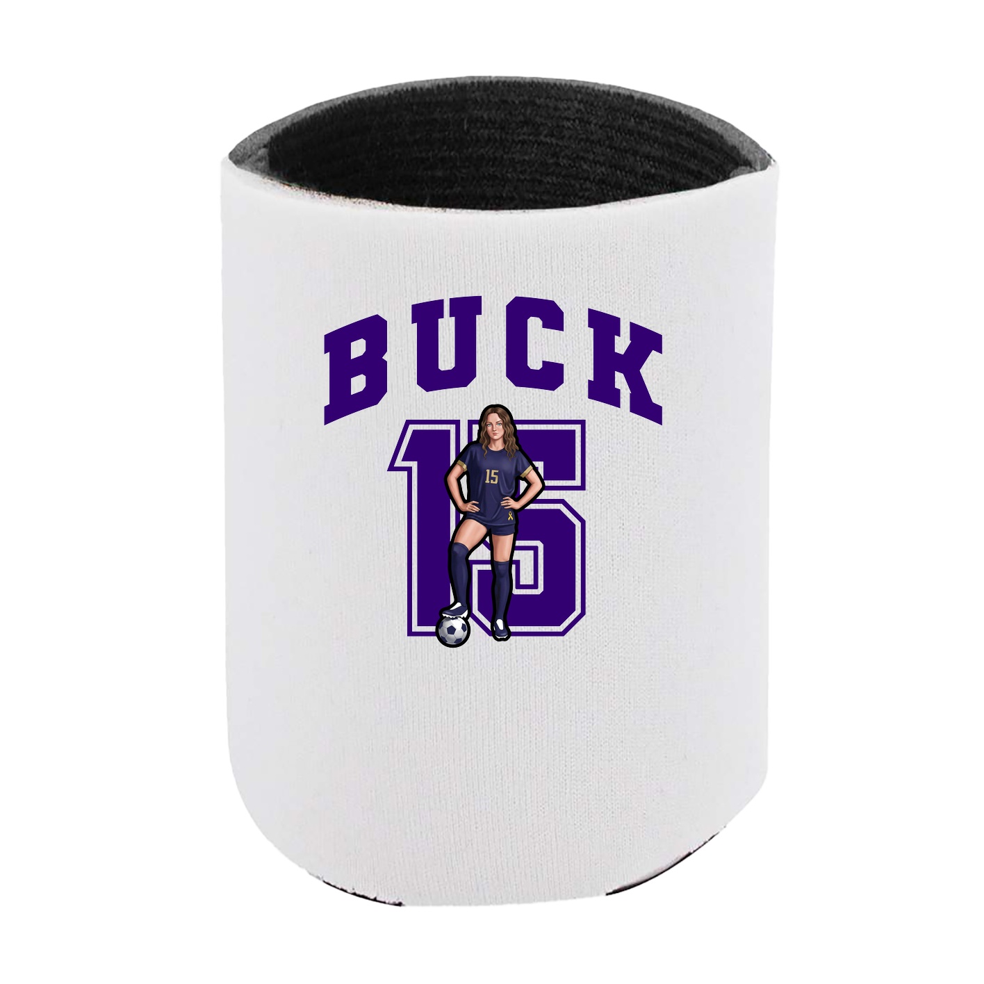 Can Holder — Number in White