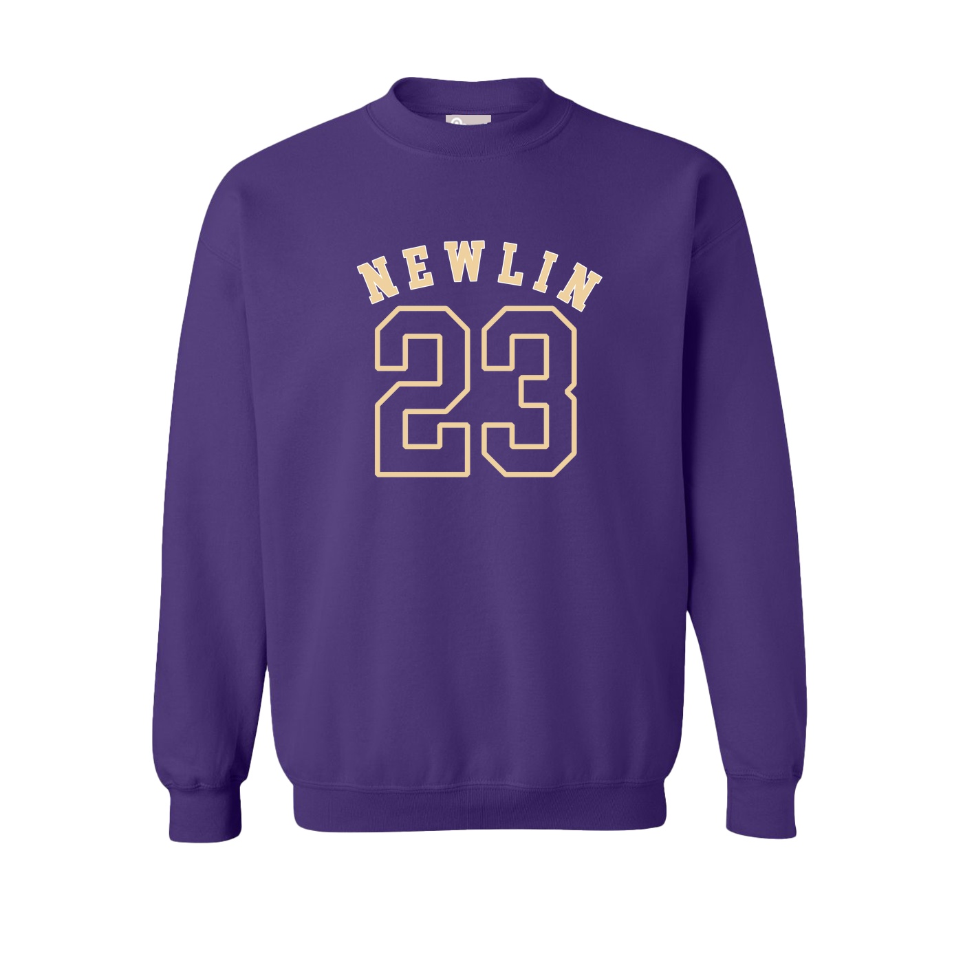 Fleece Crew — Shirsey Arch in Purple