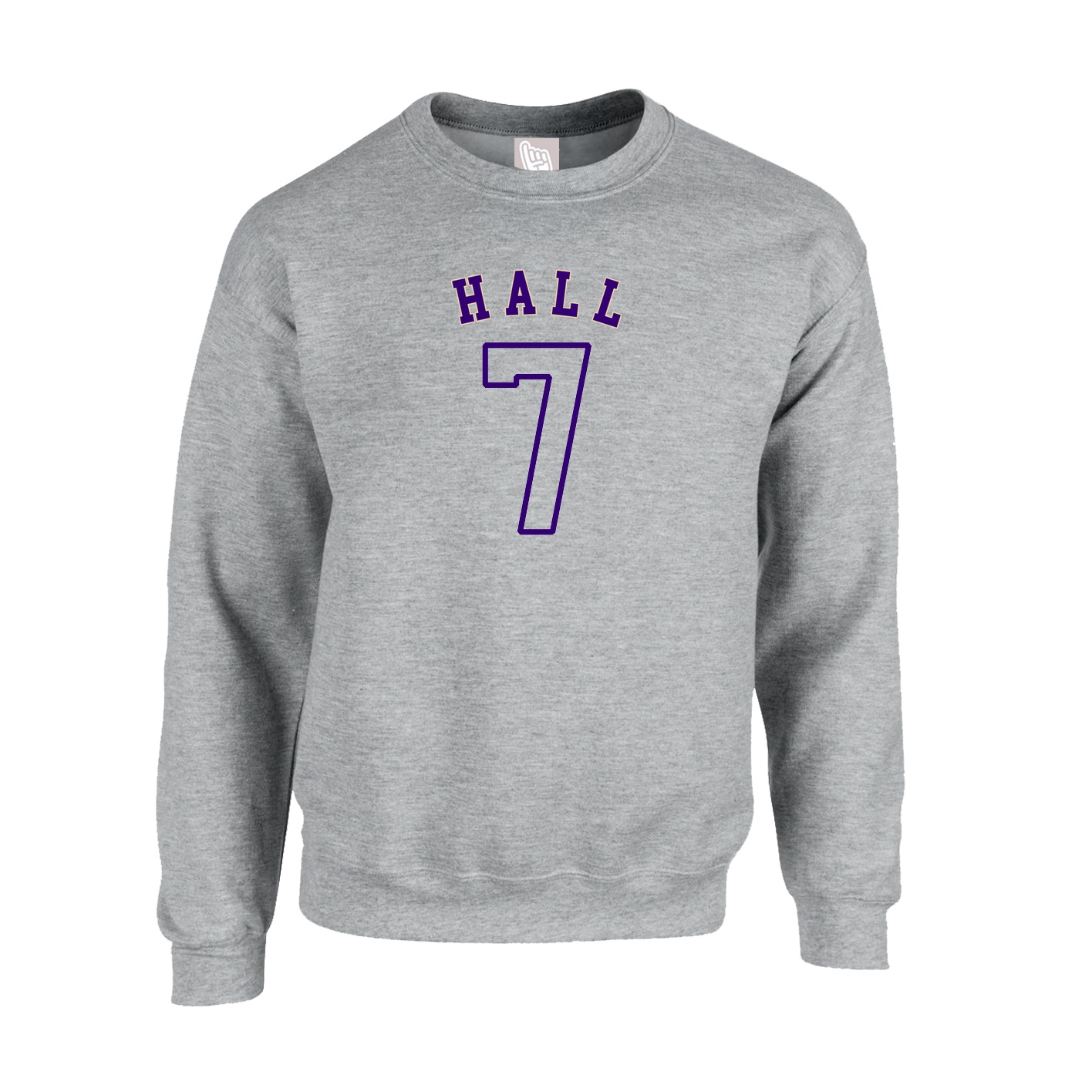 Fleece Crew — Shirsey Arch in Grey