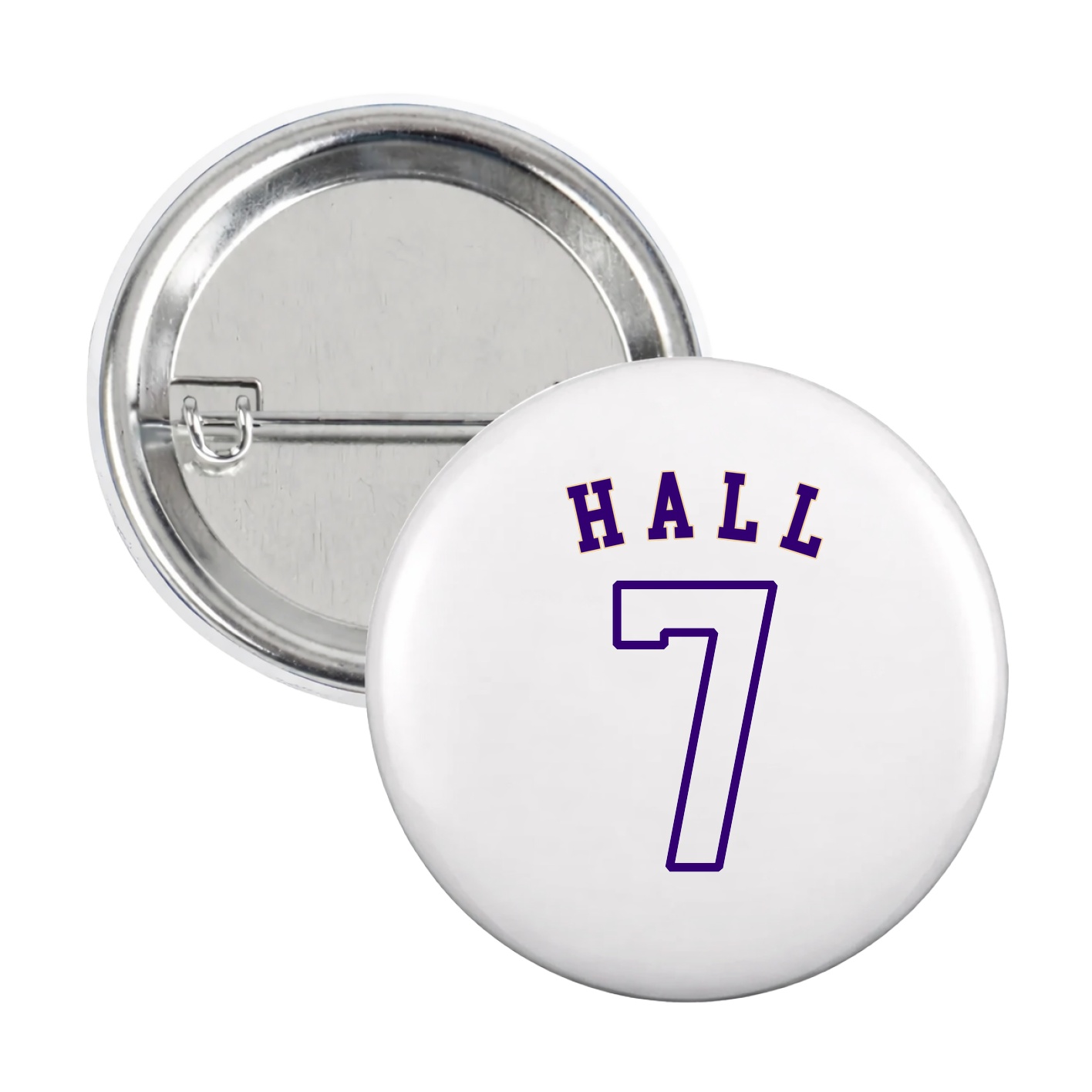 Game Day Button — Shirsey Arch in White