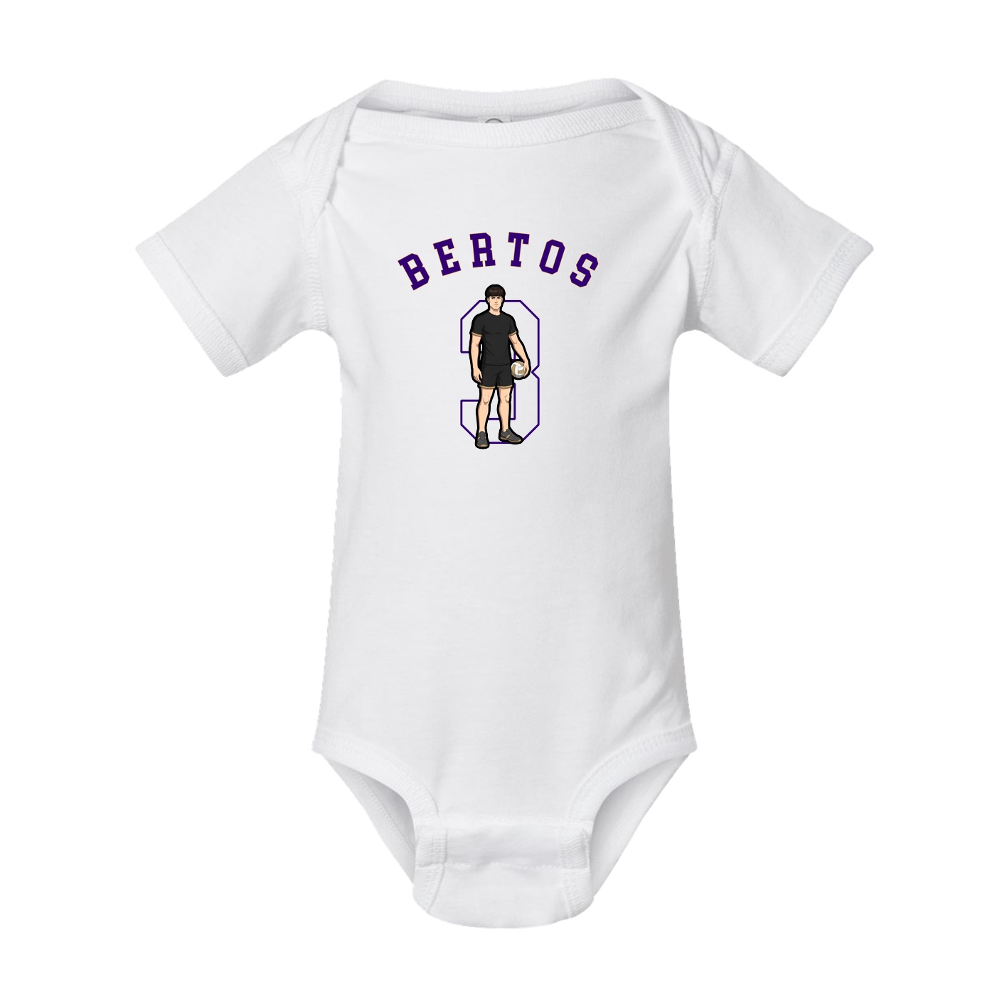 Baby Onesie — Shirsey Arch in White