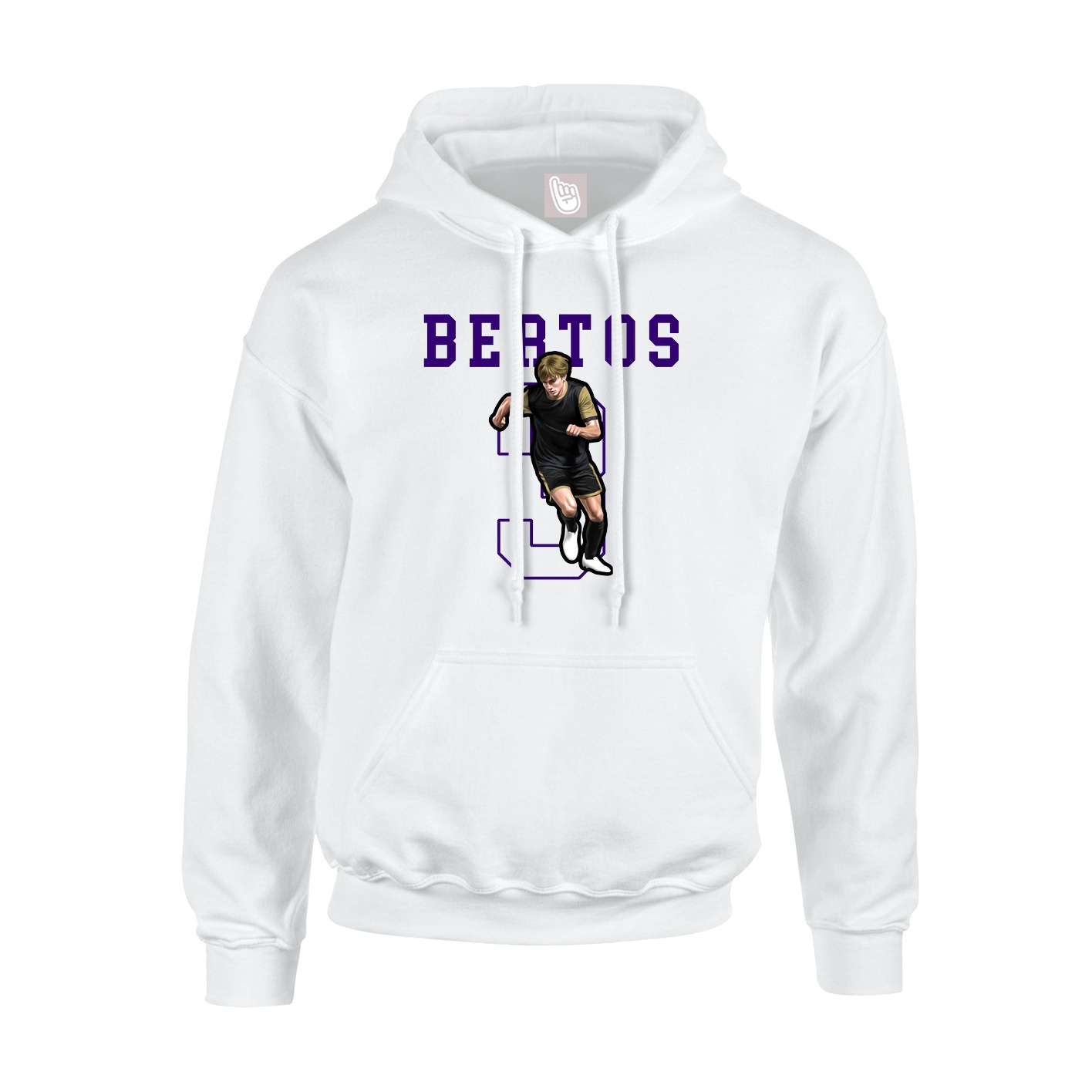 Youth Hoodie — Shirsey in White