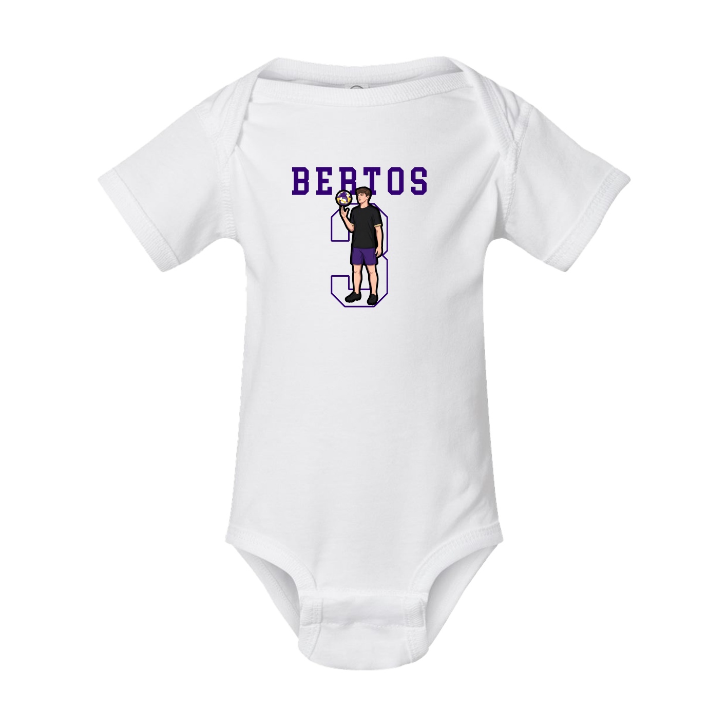 Baby Onesie — Shirsey in White