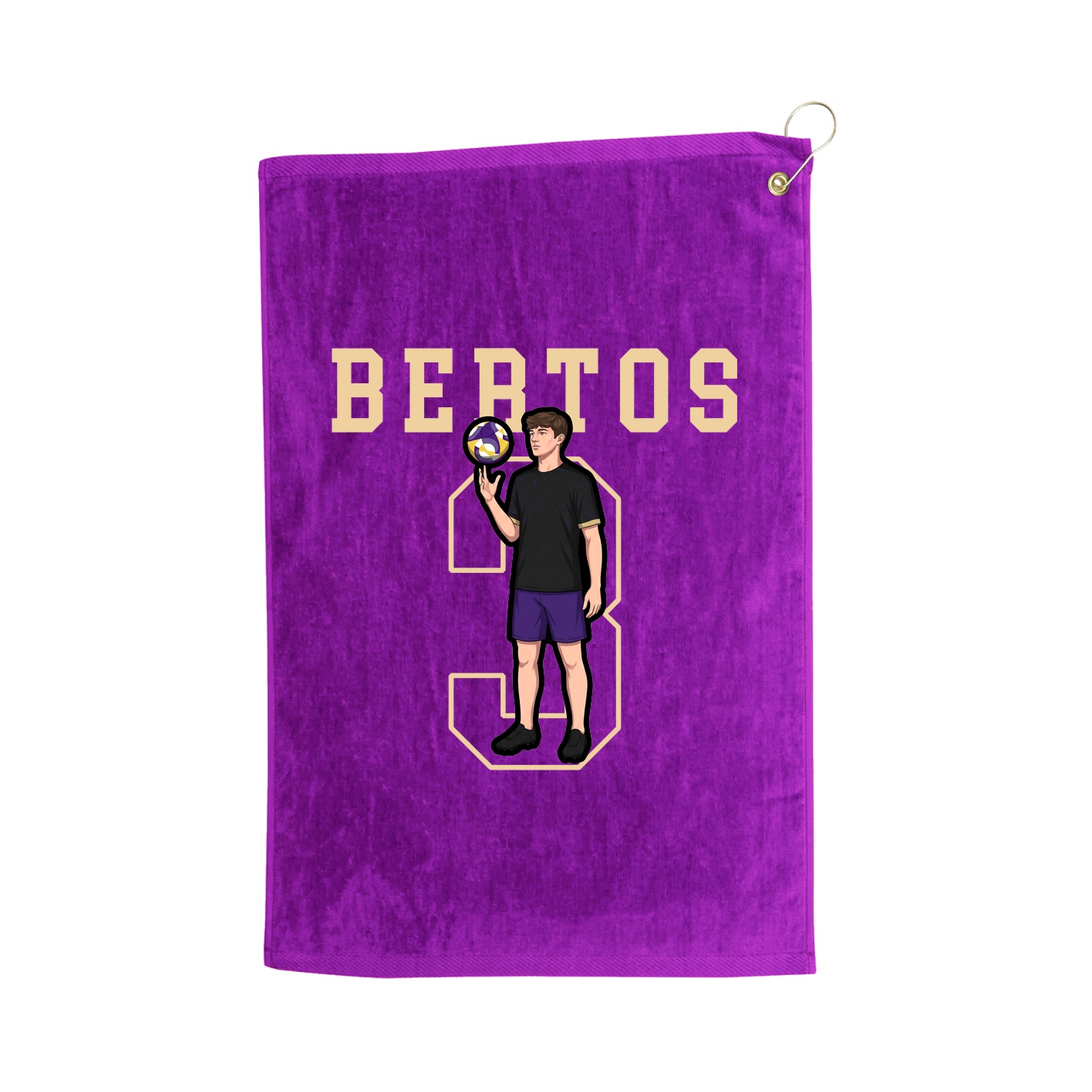 Golf Towel — Shirsey in Purple