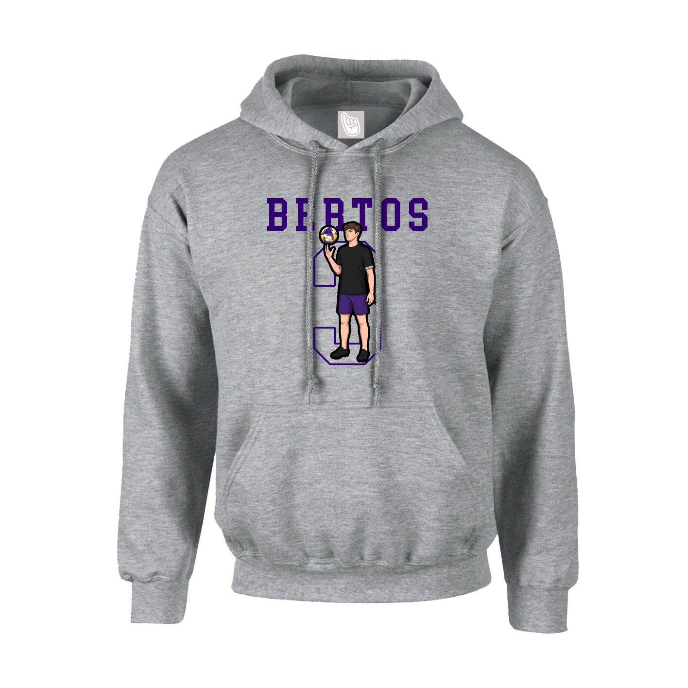 Youth Hoodie — Shirsey in Grey