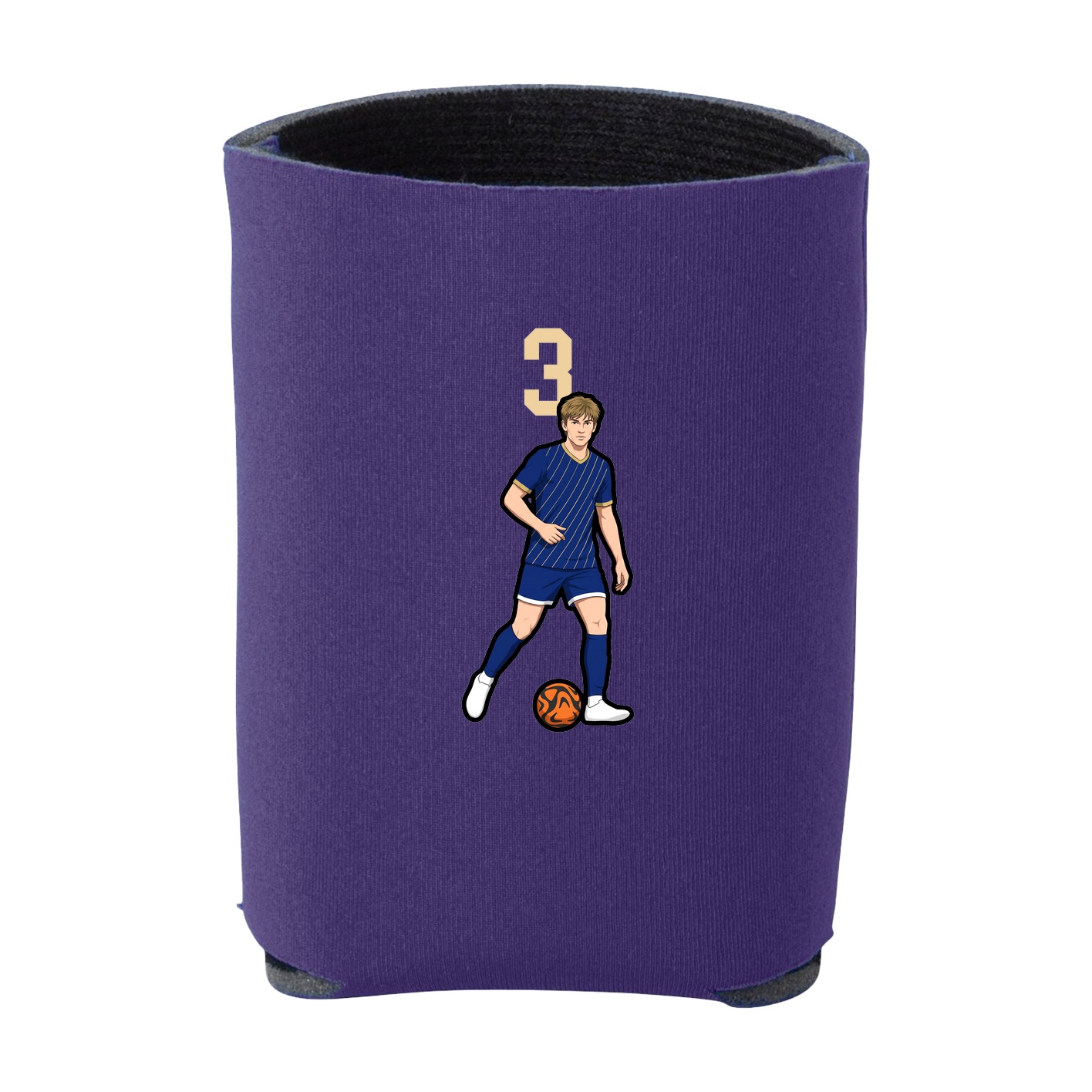 Can Holder — Number Top in Purple