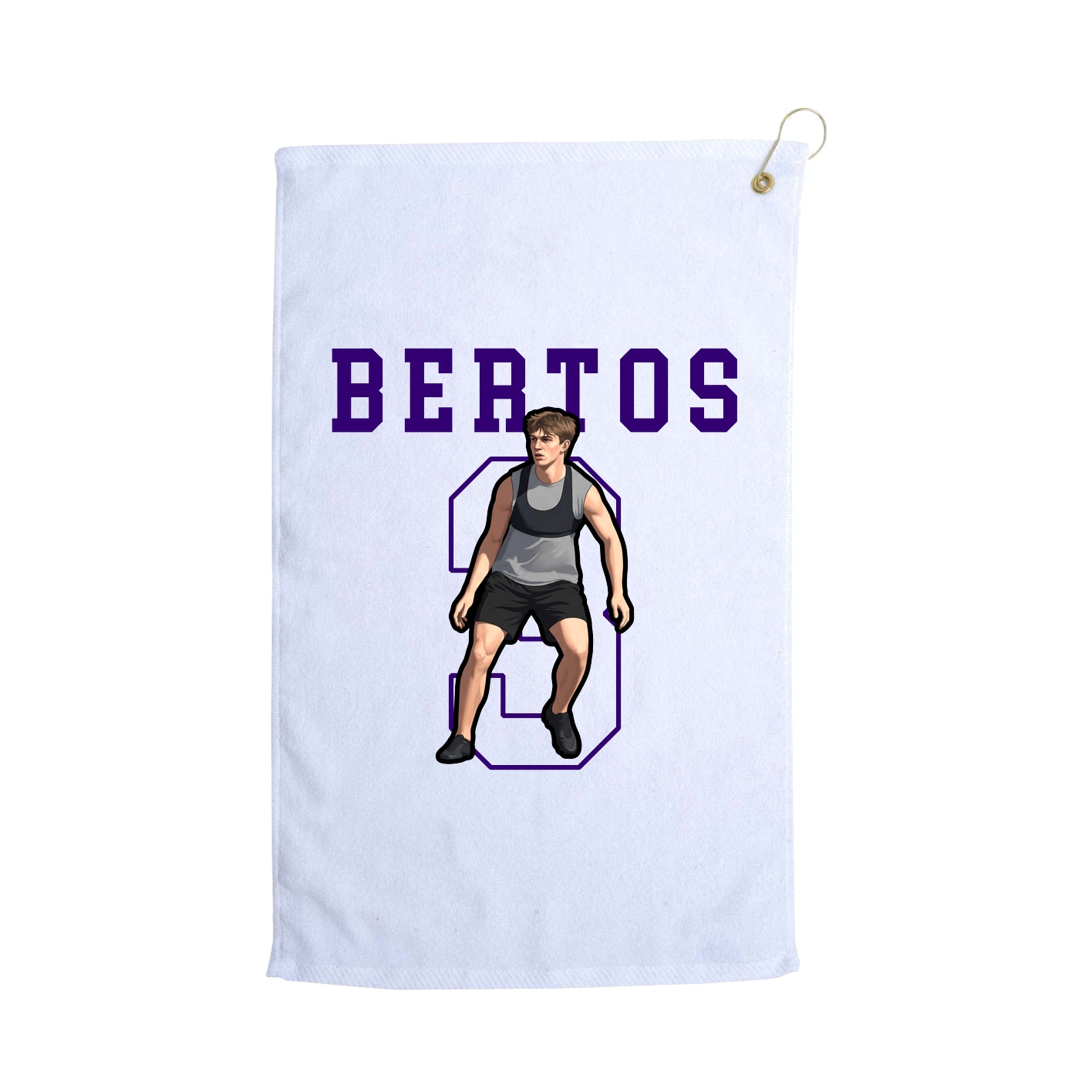 Golf Towel — Shirsey in White