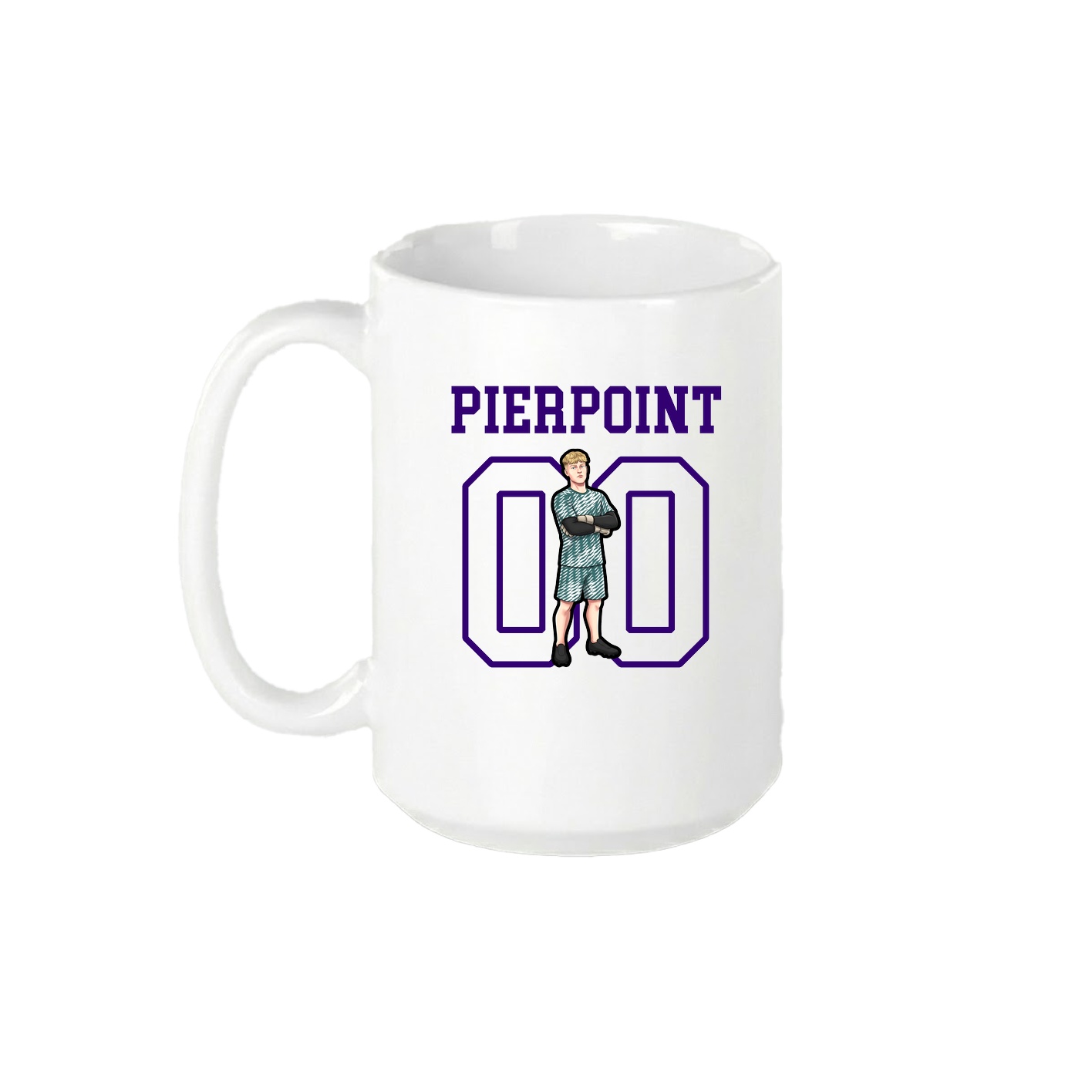 15oz Coffee Mug — Shirsey in White