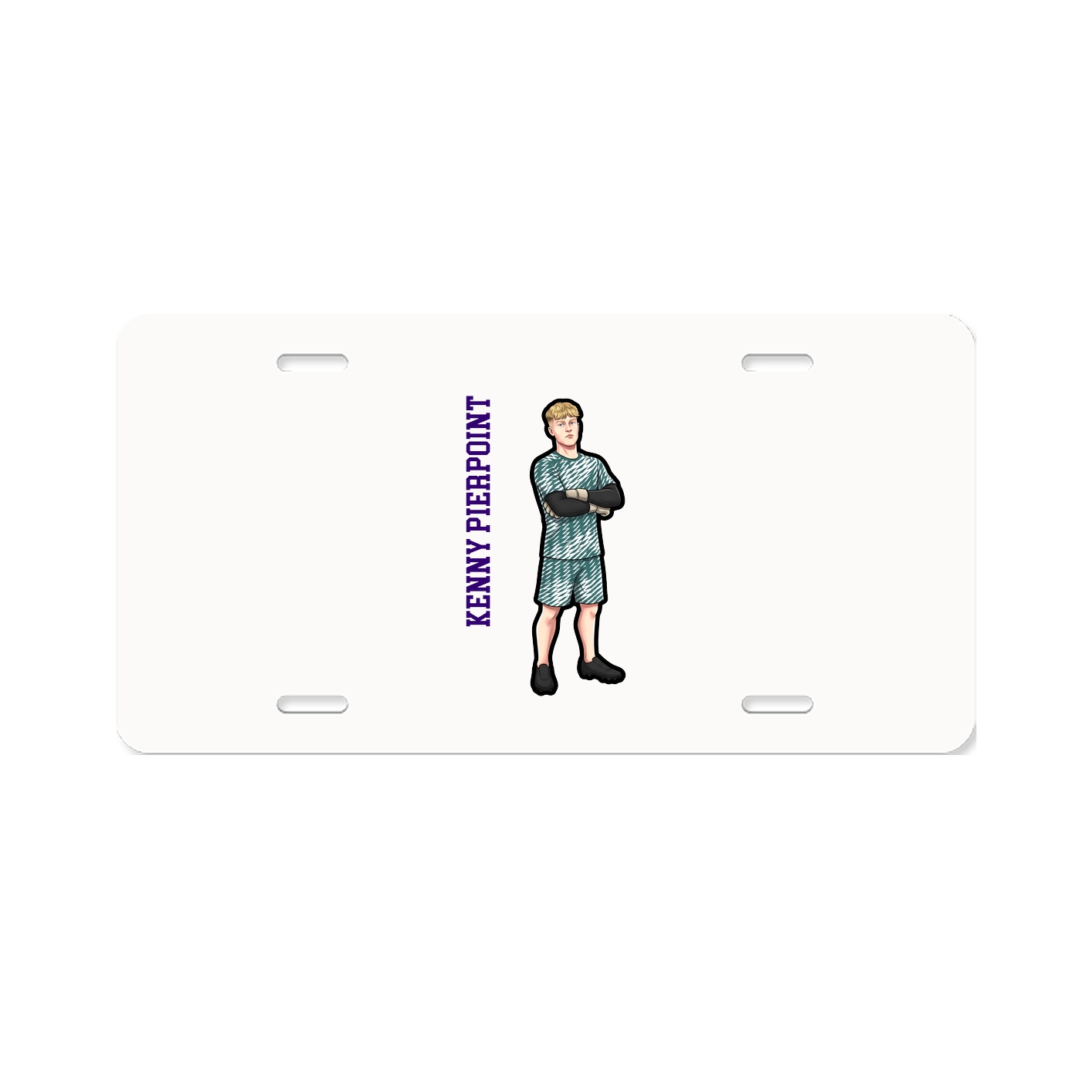 Aluminum License Plate
