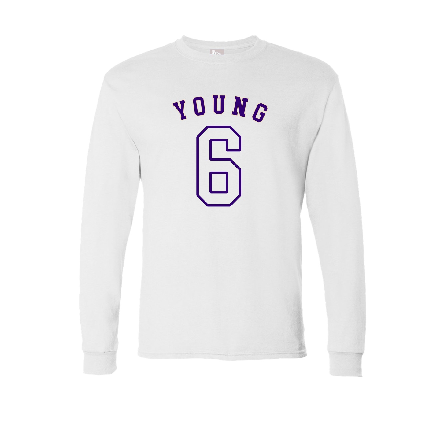 Long Sleeve Tee — Shirsey Arch in White