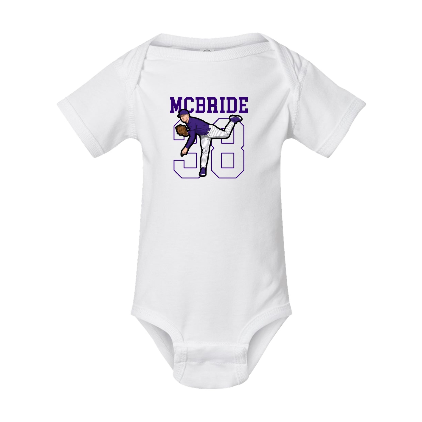 Baby Onesie — Shirsey in White
