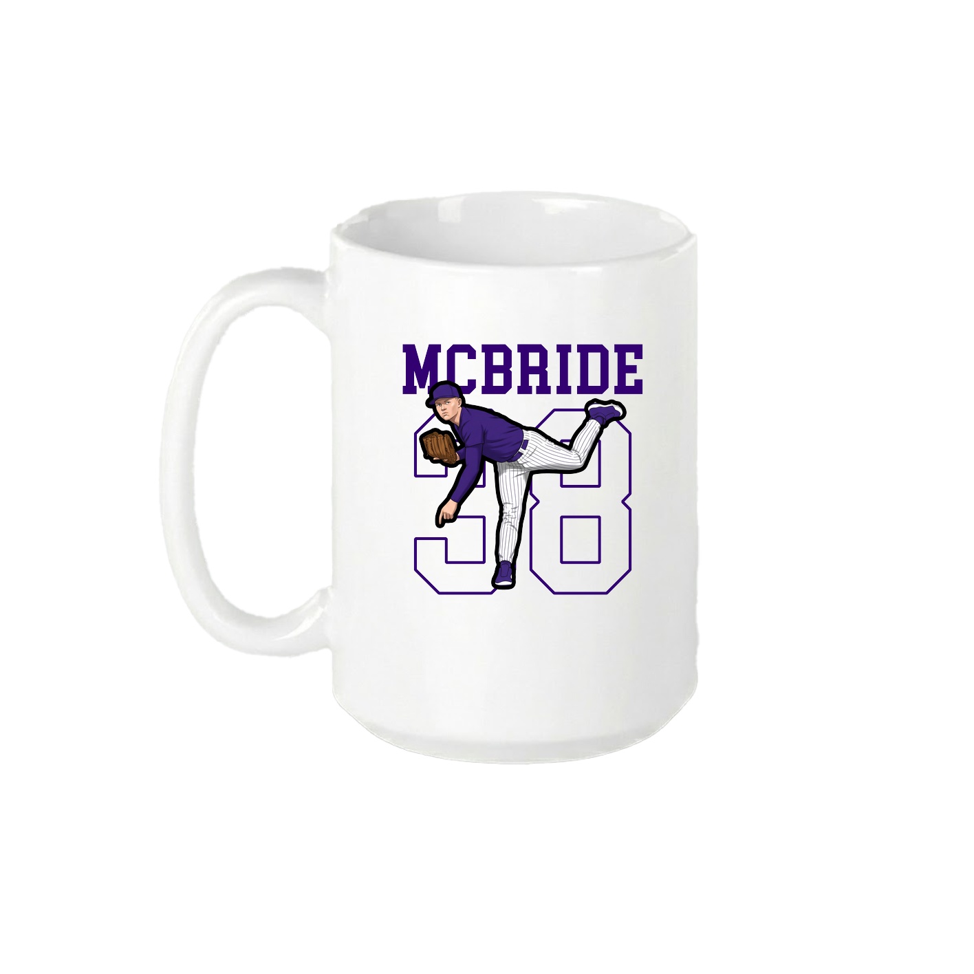 15oz Coffee Mug — Shirsey in White