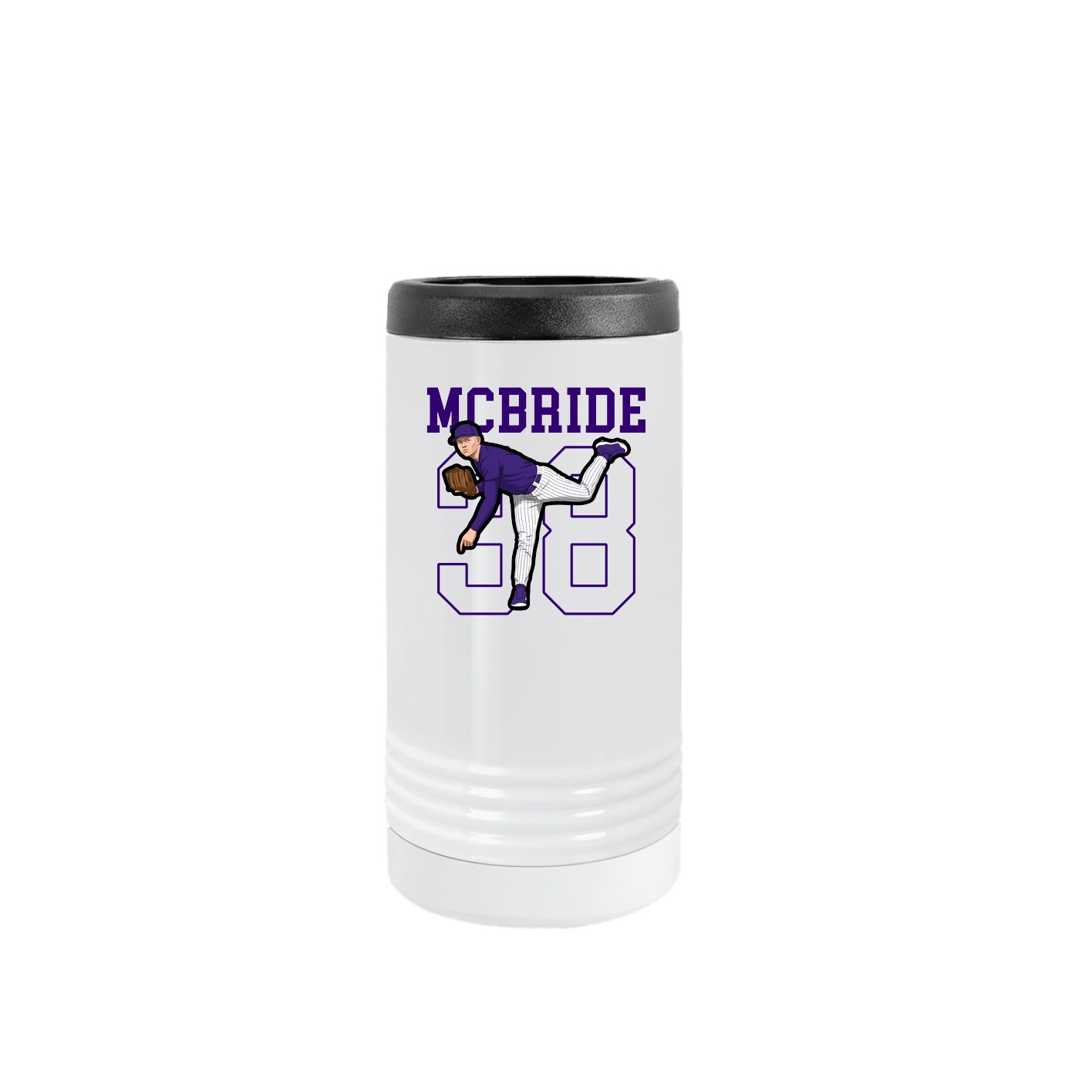 Slim Beverage Holder — Shirsey in White