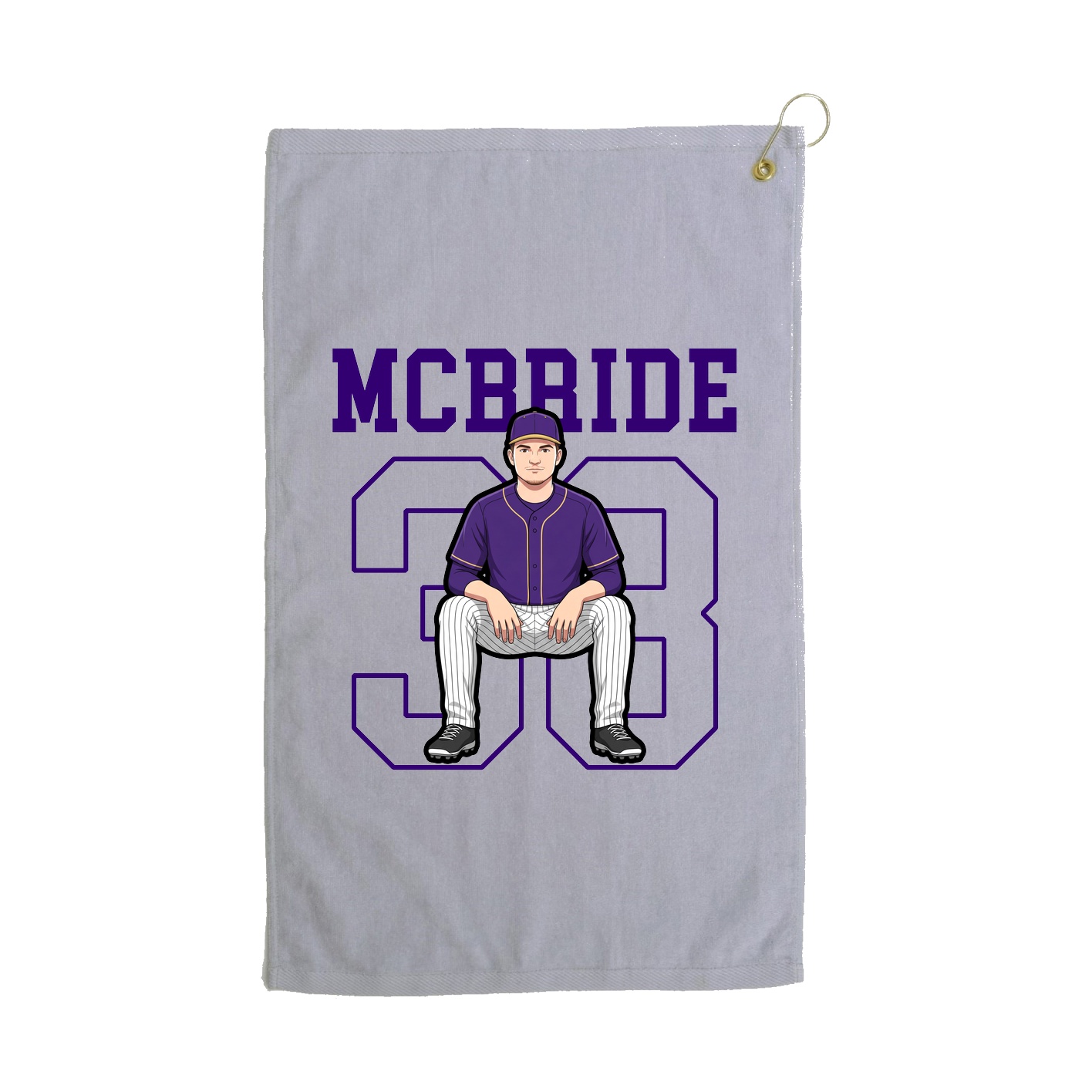 Golf Towel — Shirsey in Grey