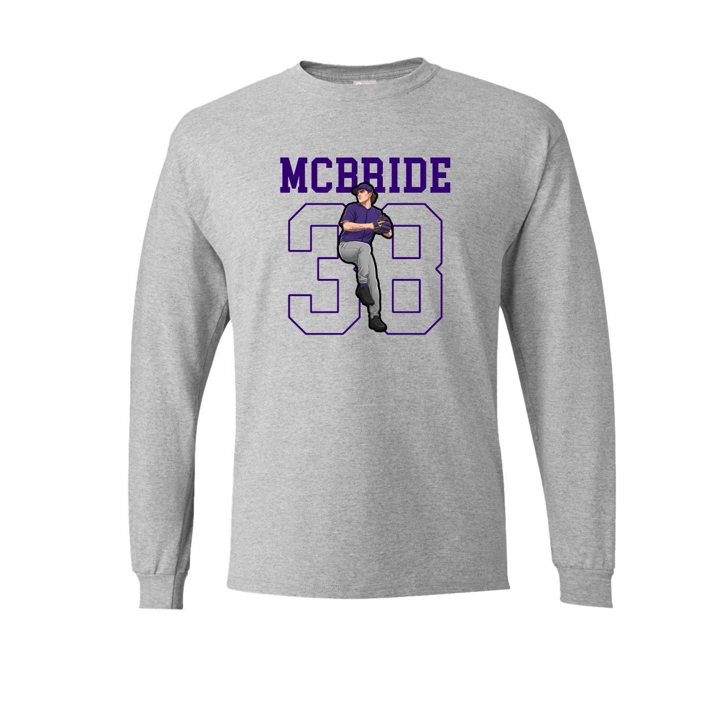 Long Sleeve Tee — Shirsey in Grey