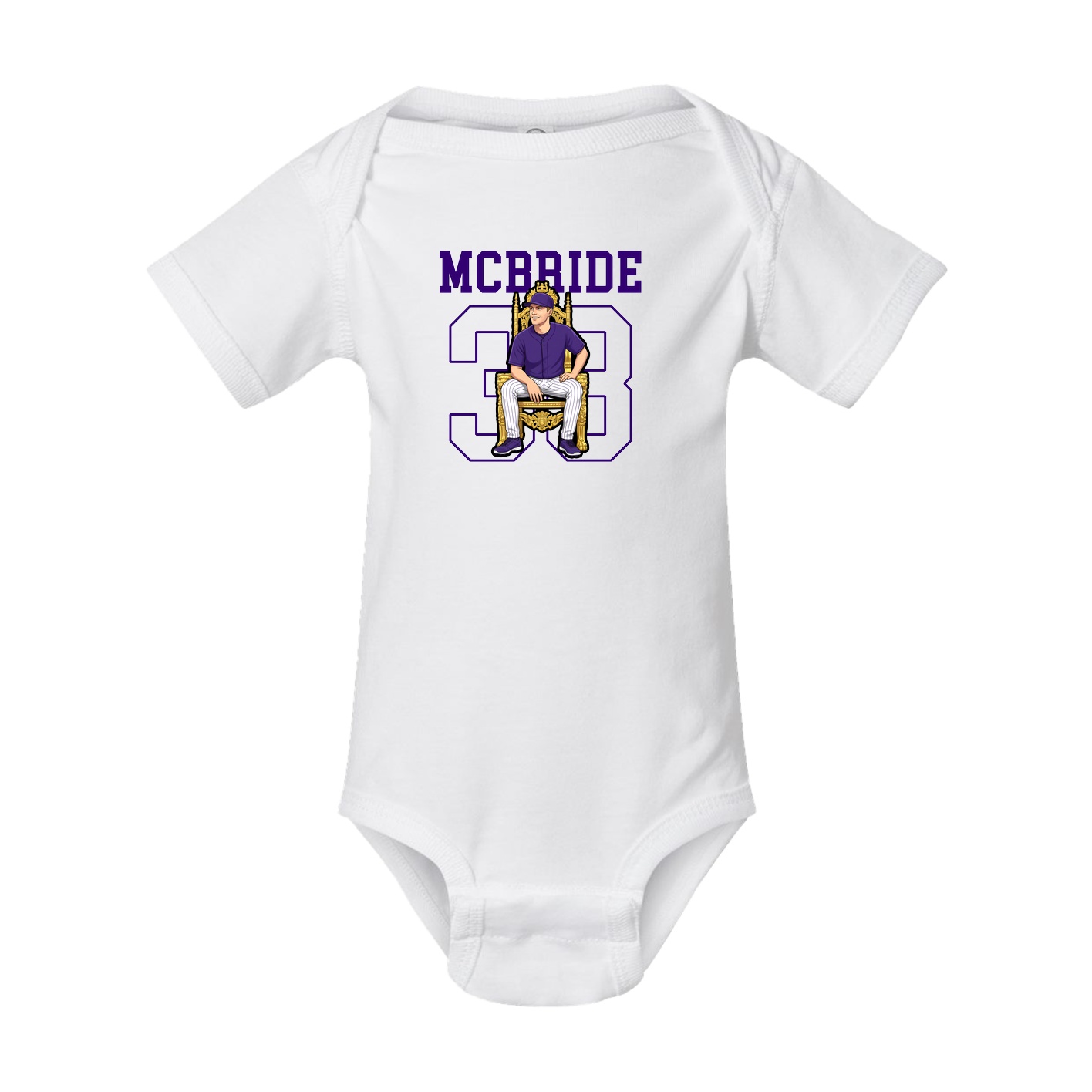 Baby Onesie — Shirsey in White