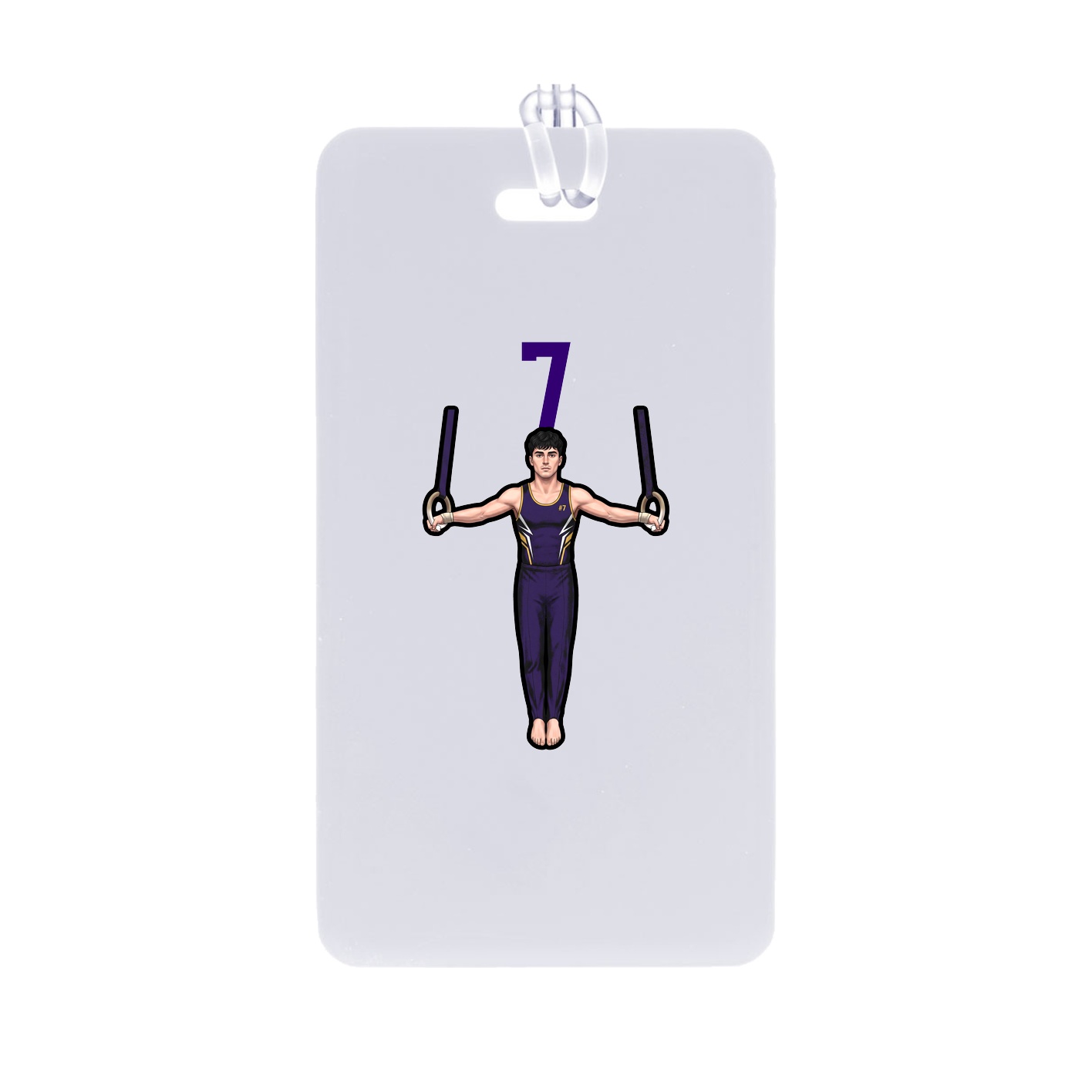 Bag Tag — Number Top in Classic