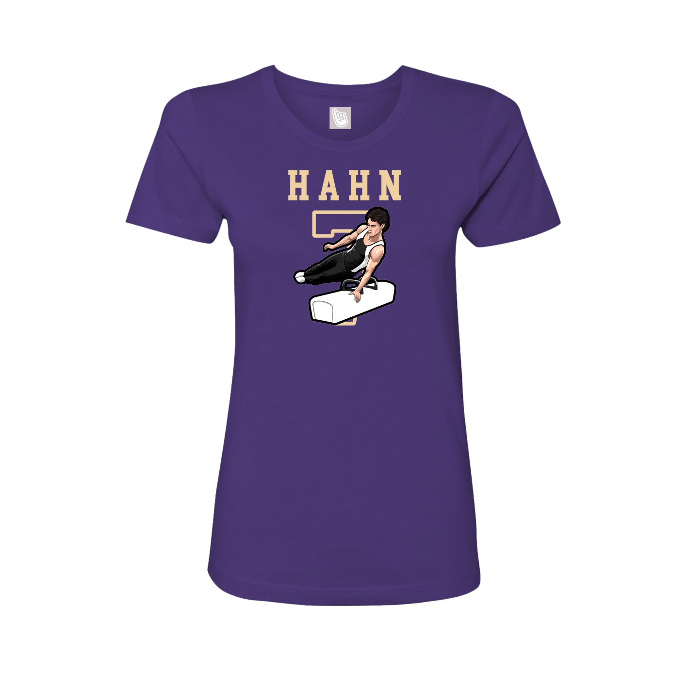 Fitted Women's Tee — Shirsey in Purple