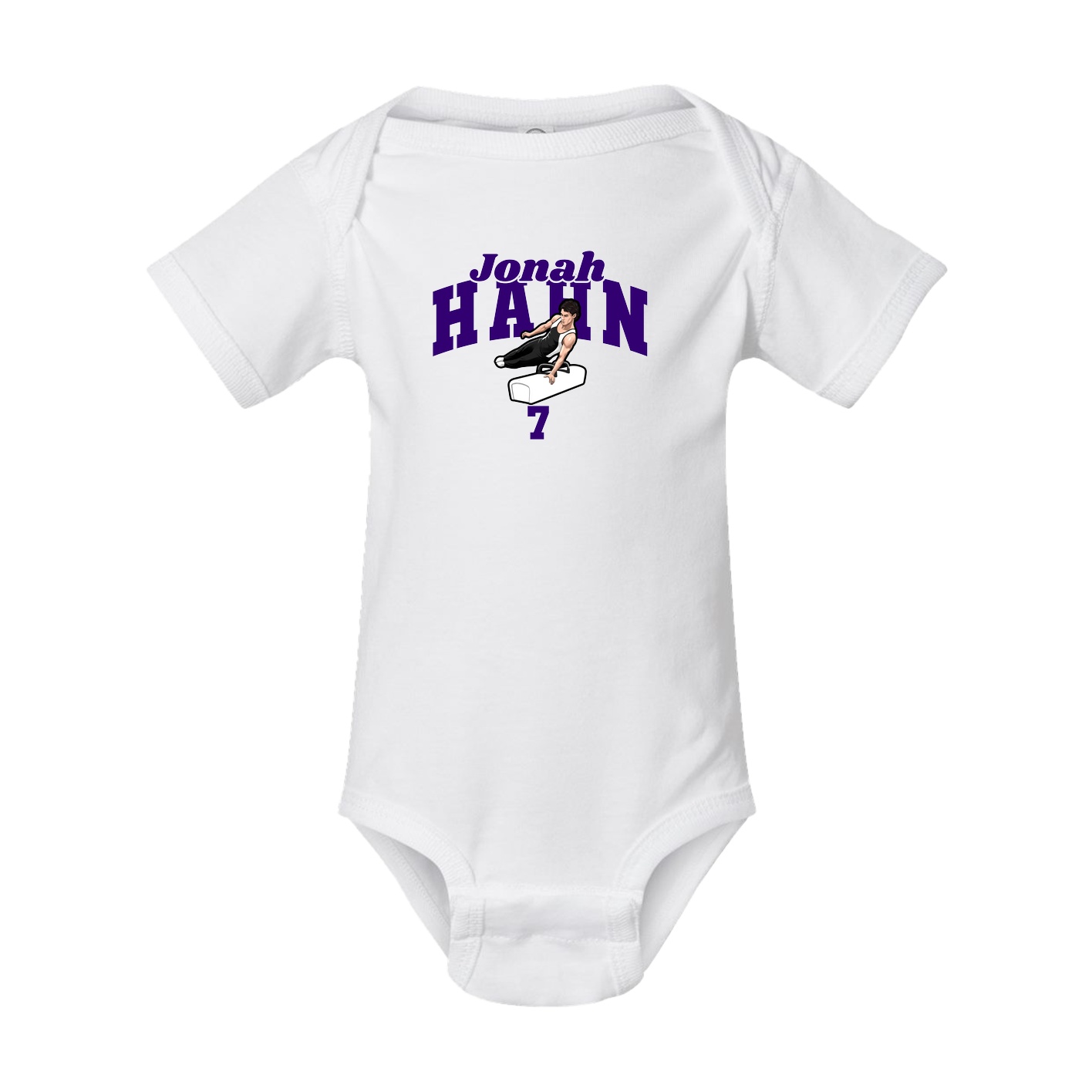 Baby Onesie — Signature Arch in White