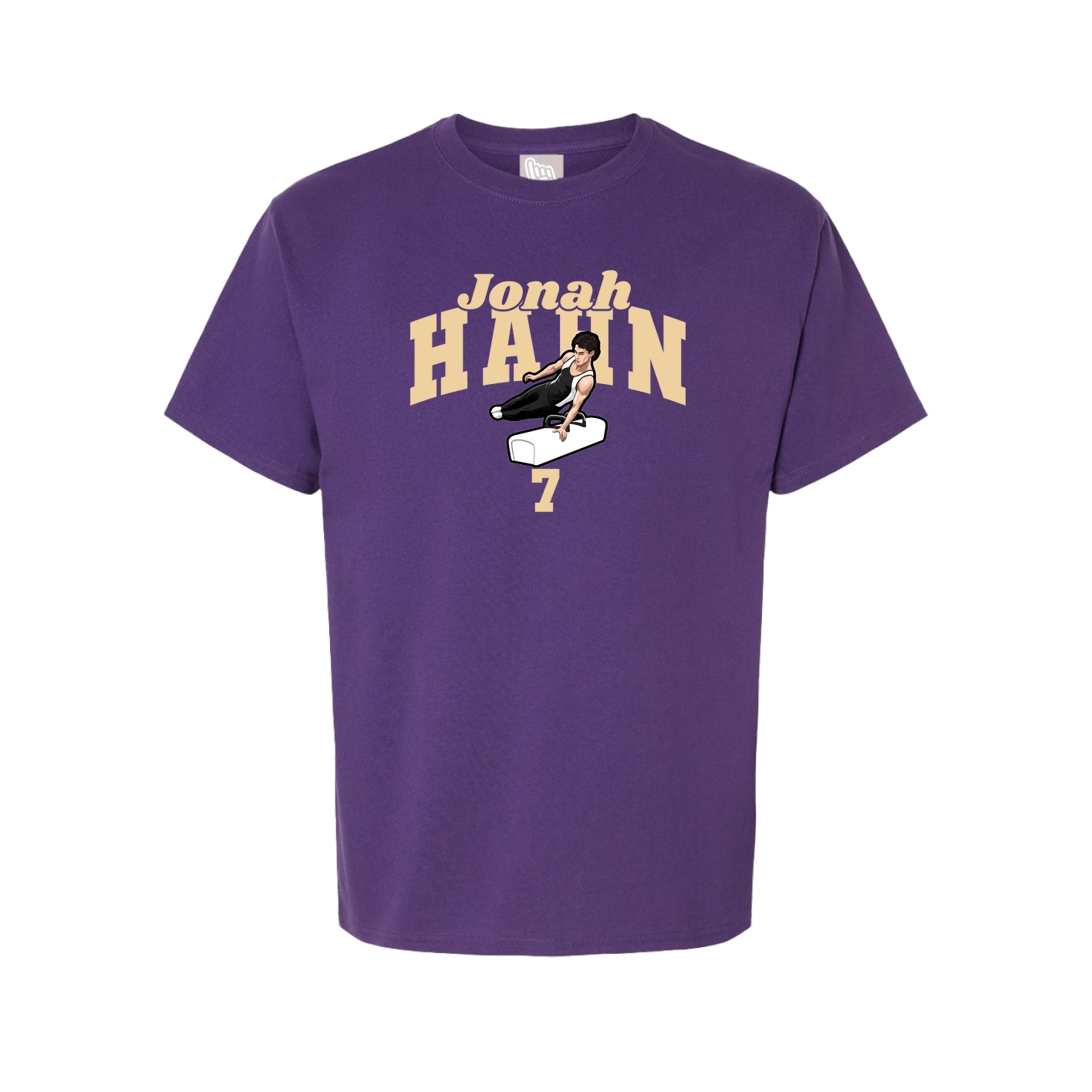 Youth Tee — Signature Arch in Purple