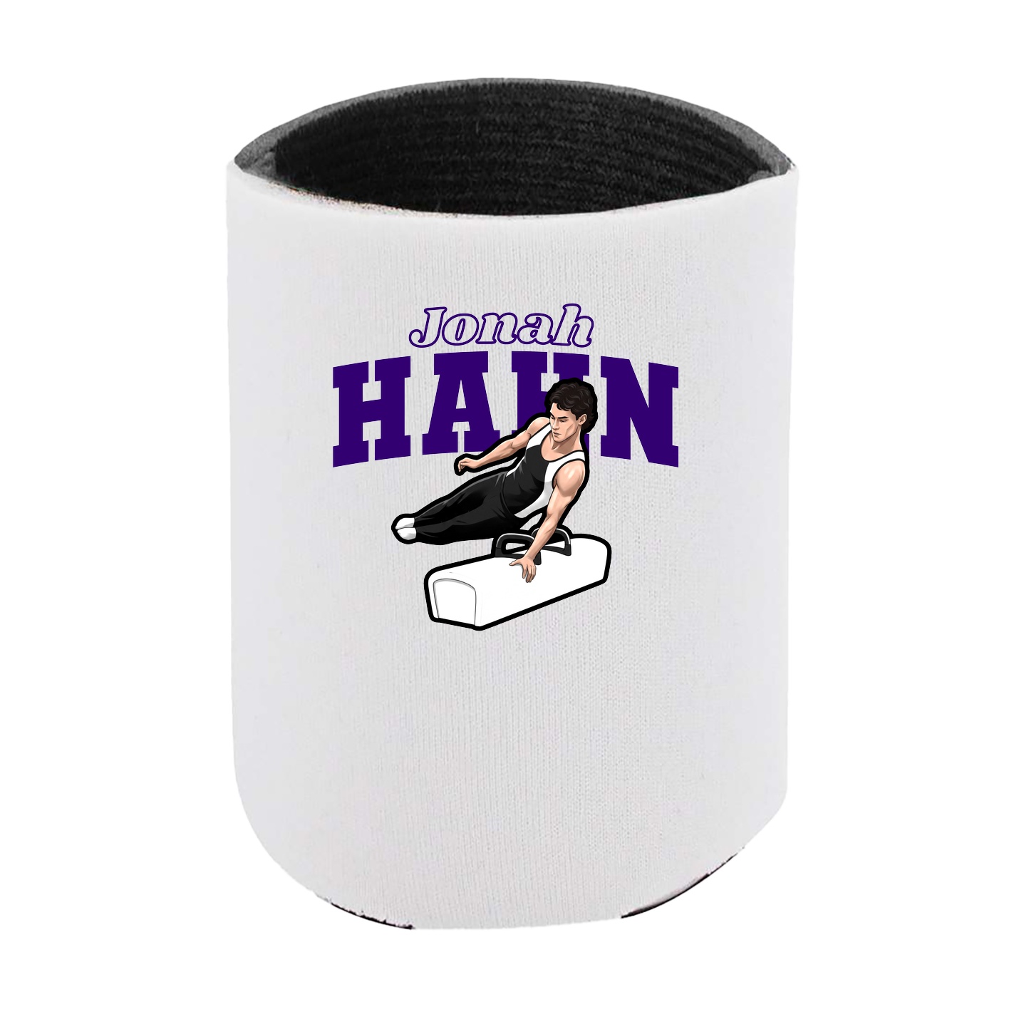 Can Holder — Name Arch in White