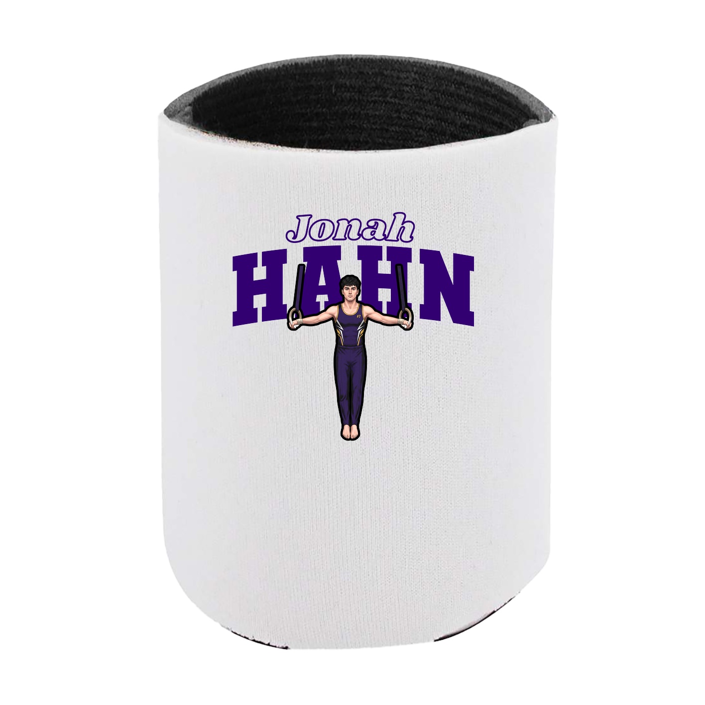 Can Holder — Name Arch in White