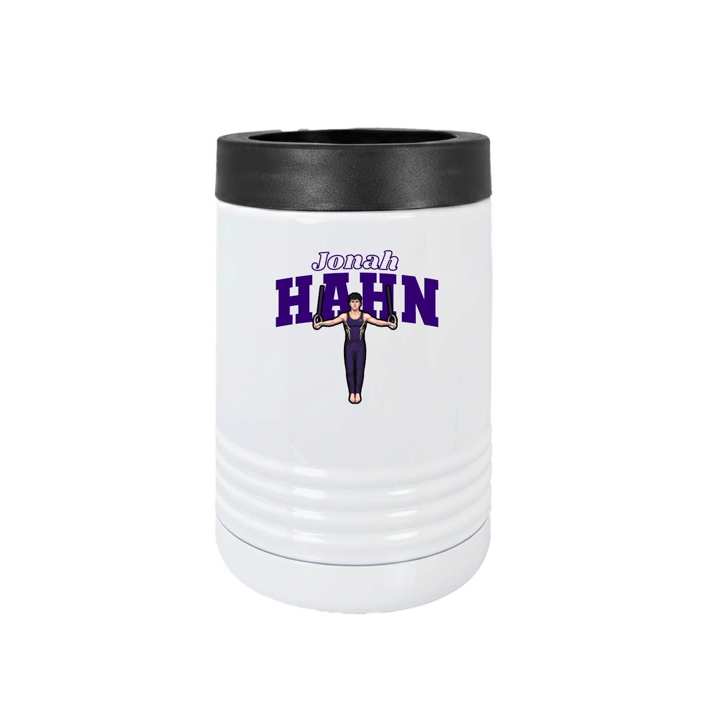 Beverage Holder — Name Arch in White