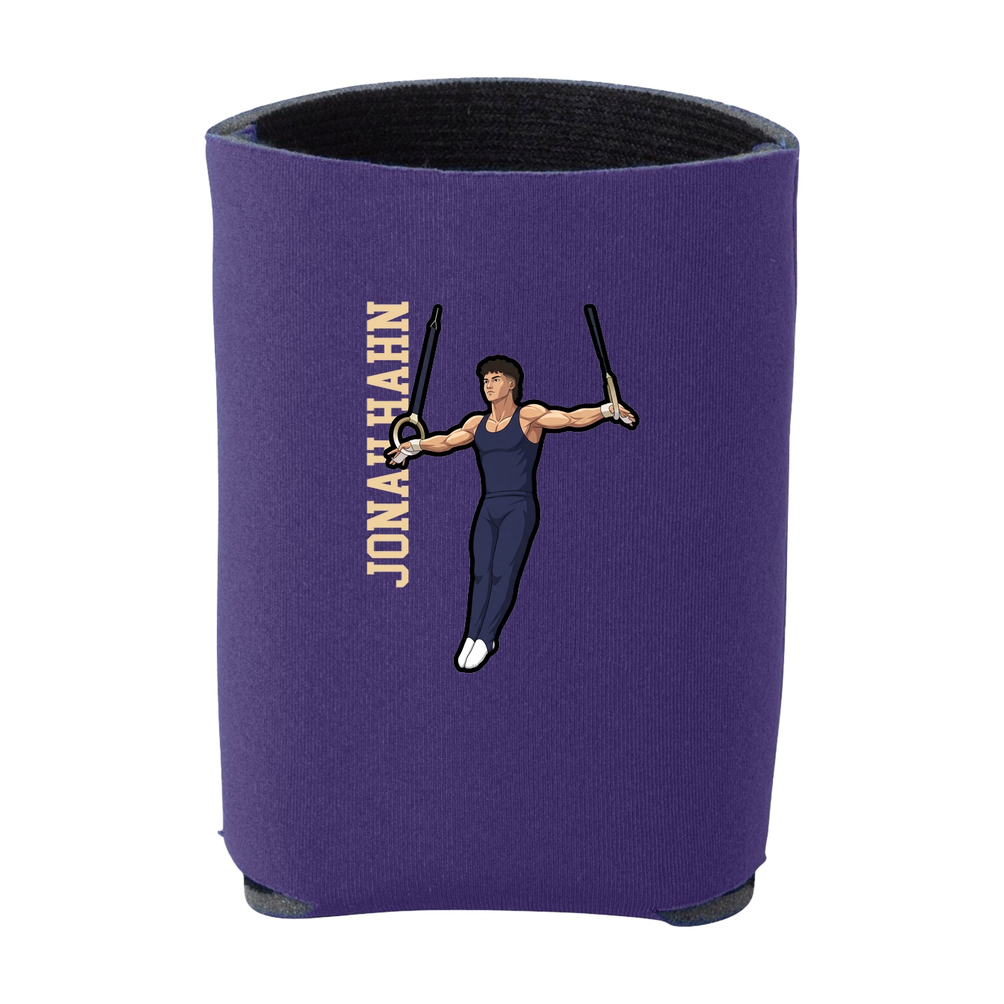 Can Holder — Name Vertical in Purple