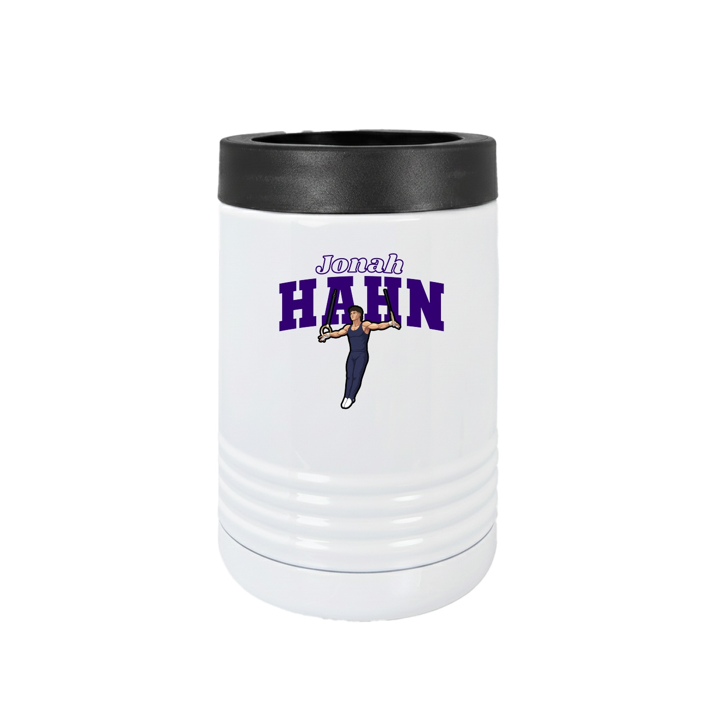 Beverage Holder — Name Arch in White