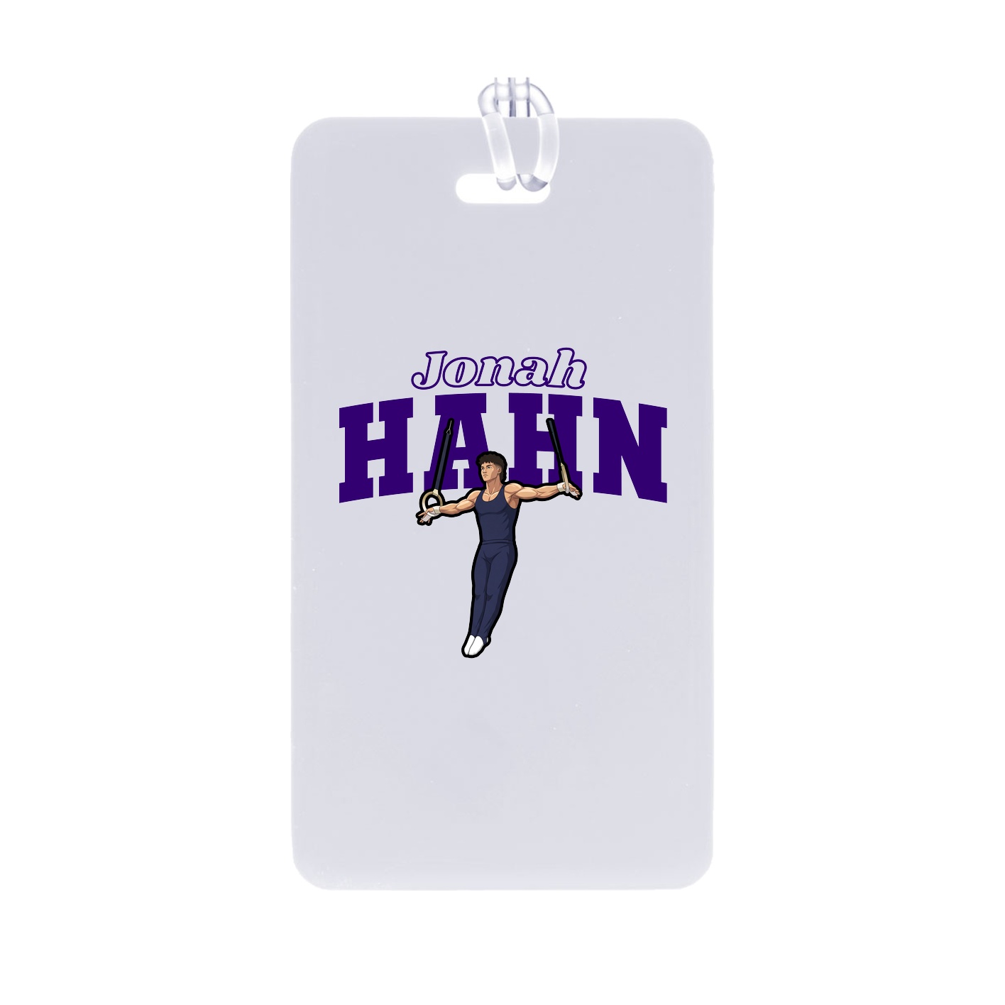 Bag Tag — Name Arch in Classic