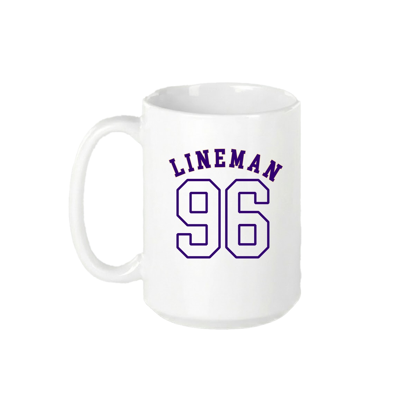 15oz Coffee Mug — Shirsey Arch in White