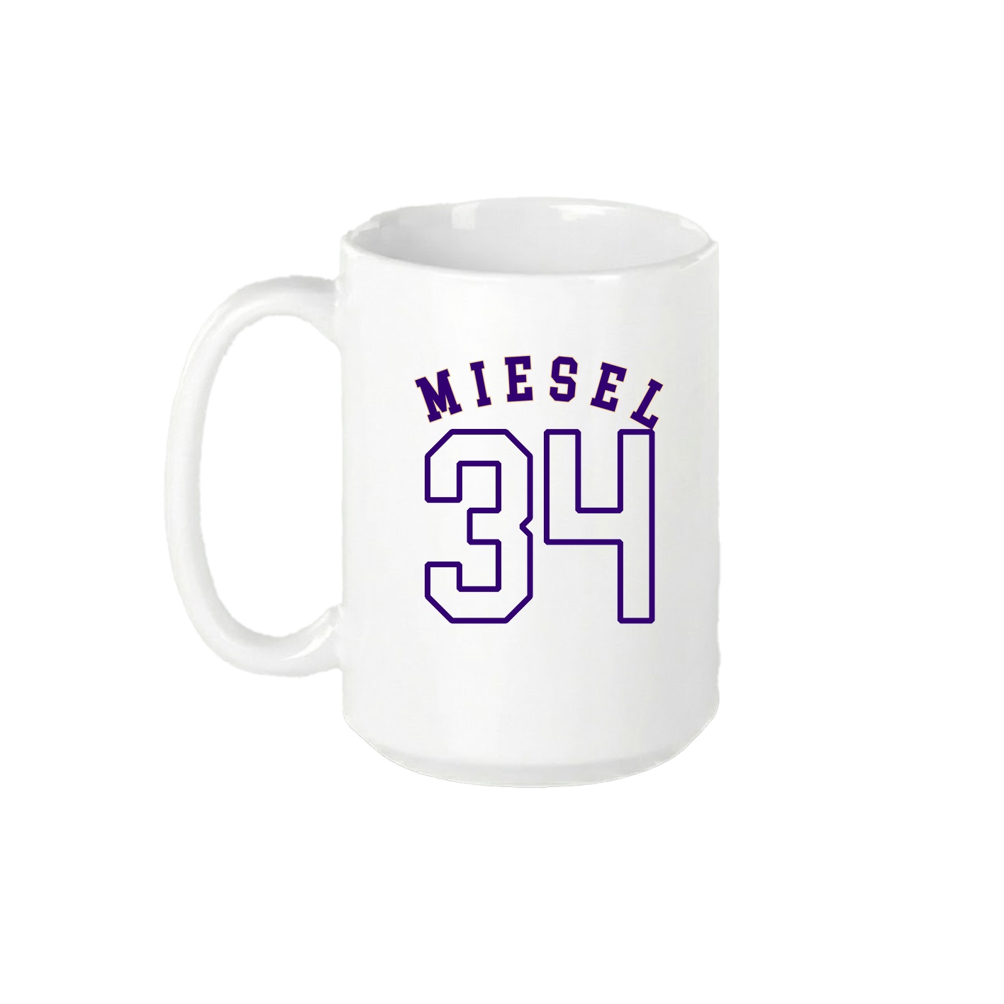 15oz Coffee Mug — Shirsey Arch in White