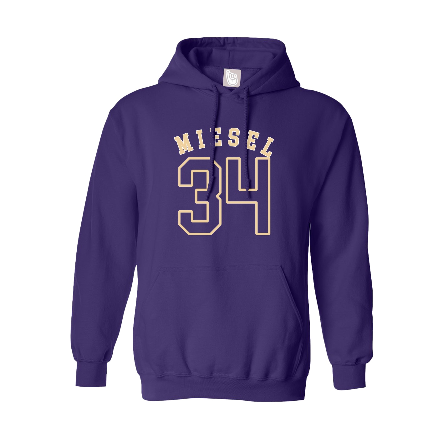 Youth Hoodie — Shirsey Arch in Purple