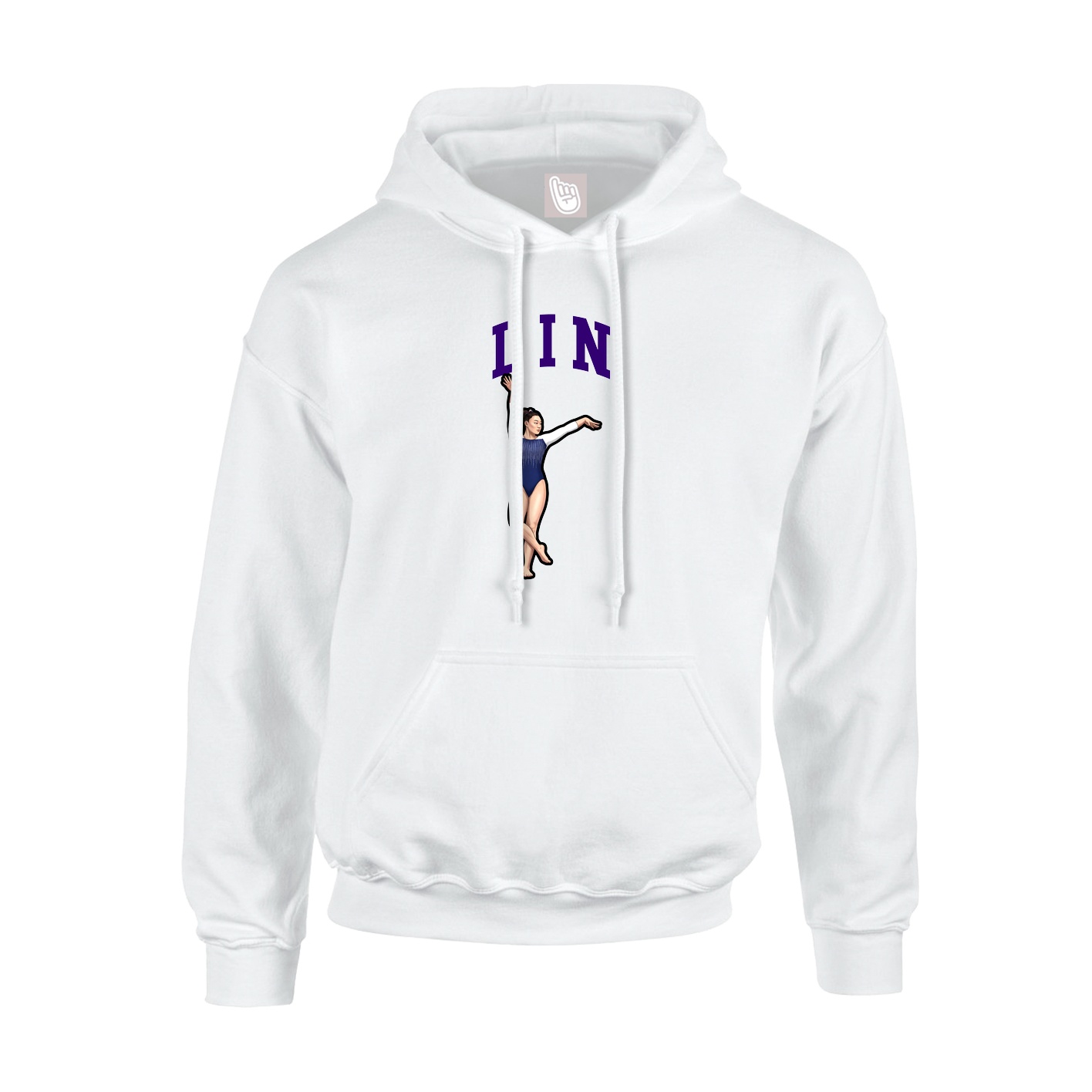 Hoodie — Shirsey in White