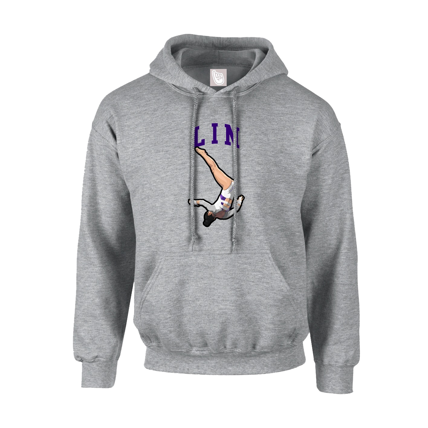 Hoodie — Shirsey in Grey