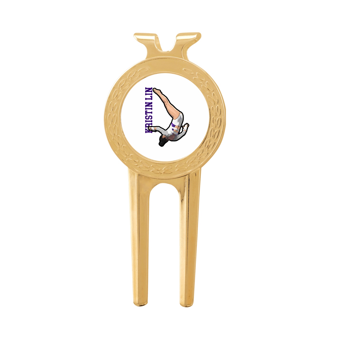 Divot Tool with Ball Marker — Name Vertical in Classic