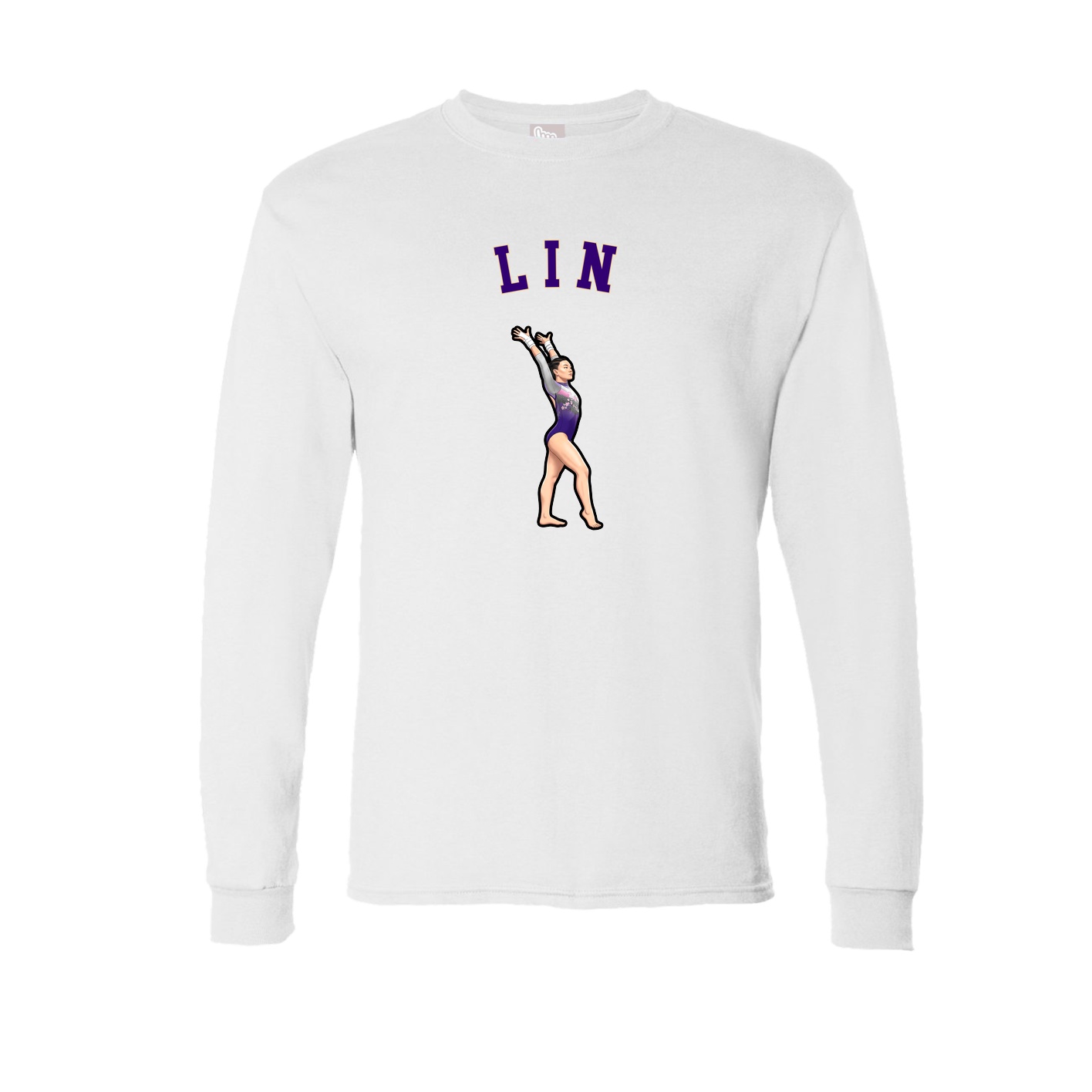 Long Sleeve Tee — Shirsey Arch in White