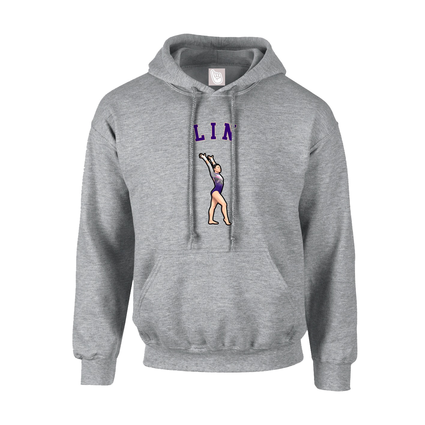 Youth Hoodie — Shirsey Arch in Grey