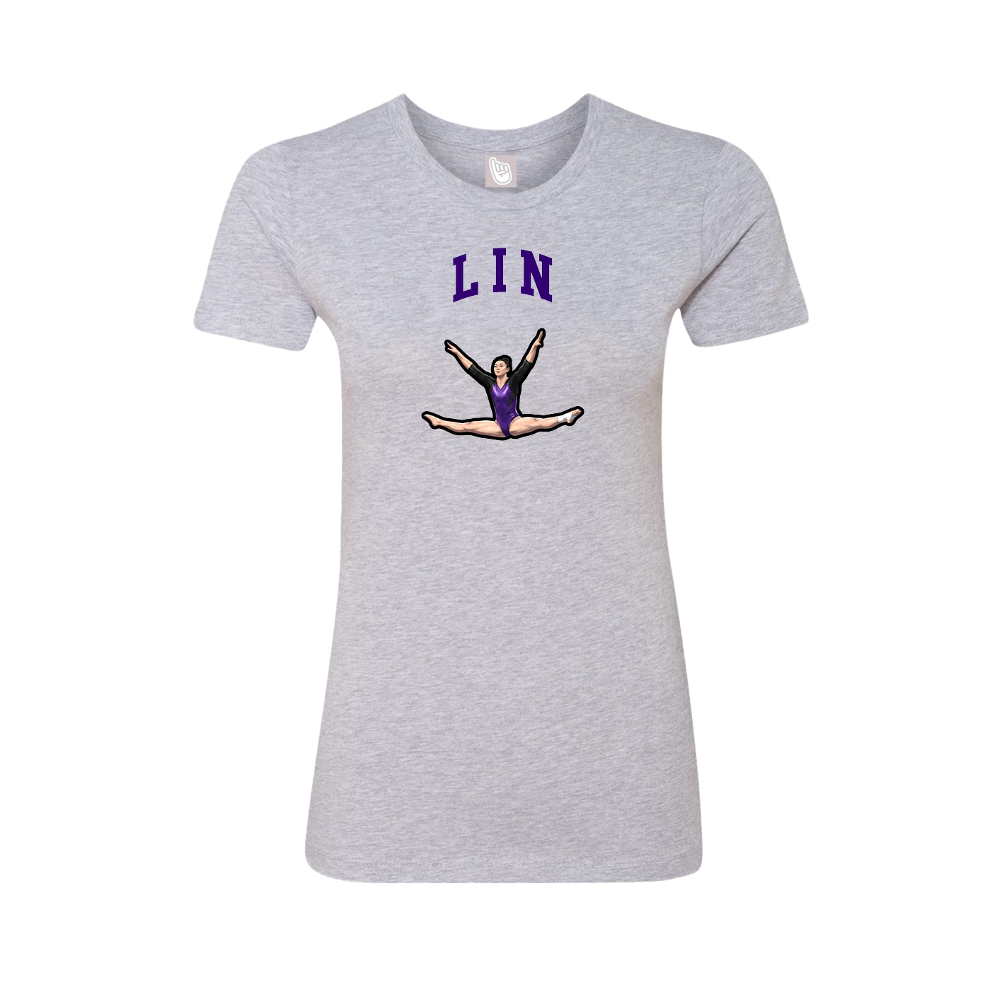 Fitted Women's Tee — Shirsey in Grey