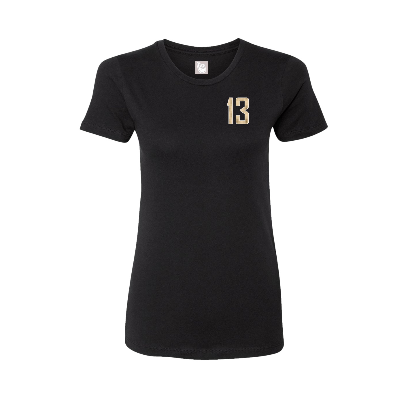 Womens Tee — Front Shirsy in Black