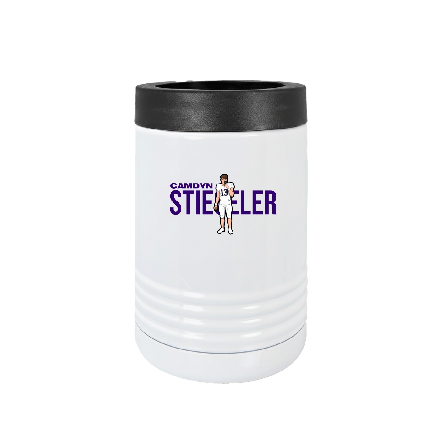 Beverage Holder — Player Name in White