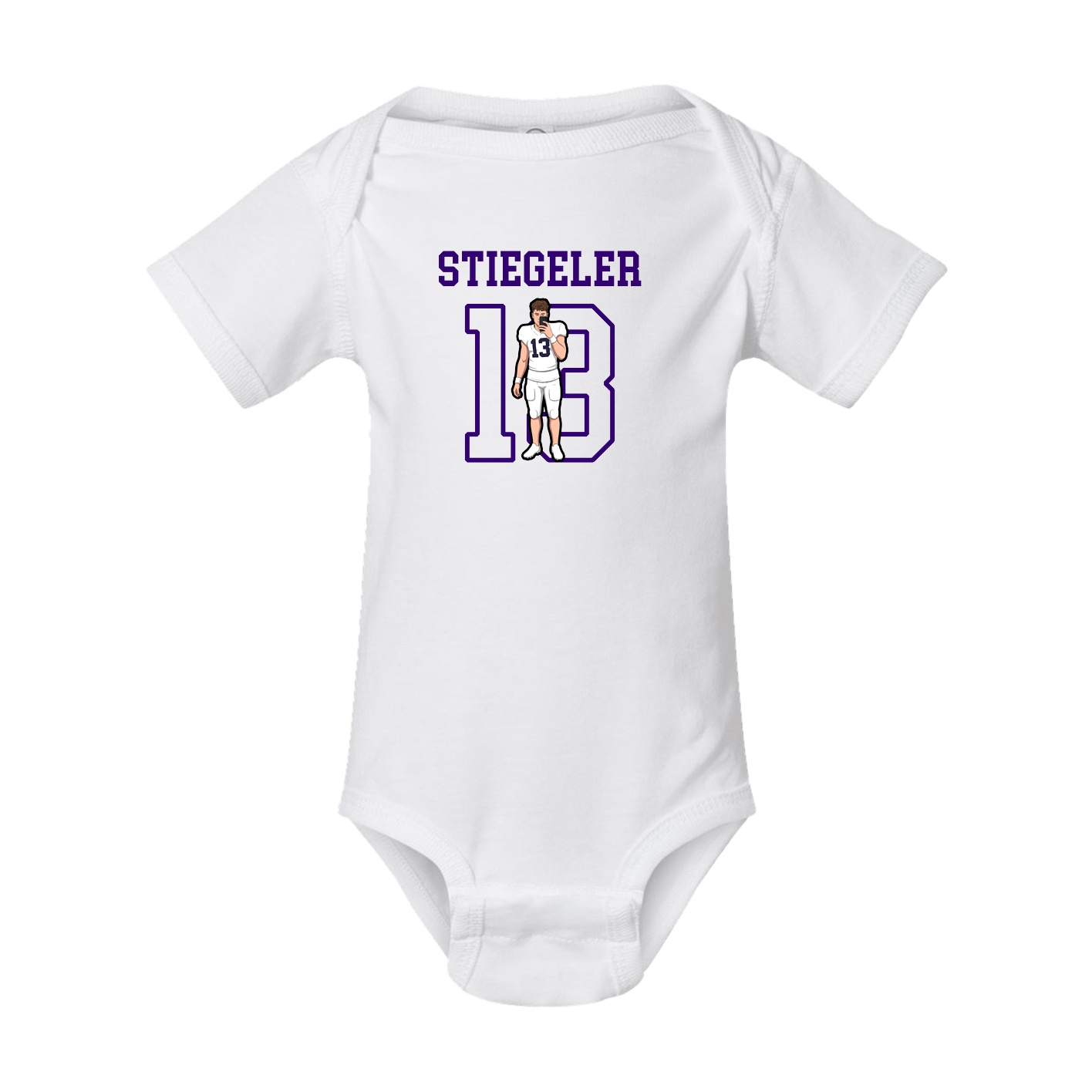 Baby Onesie — Shirsey in White