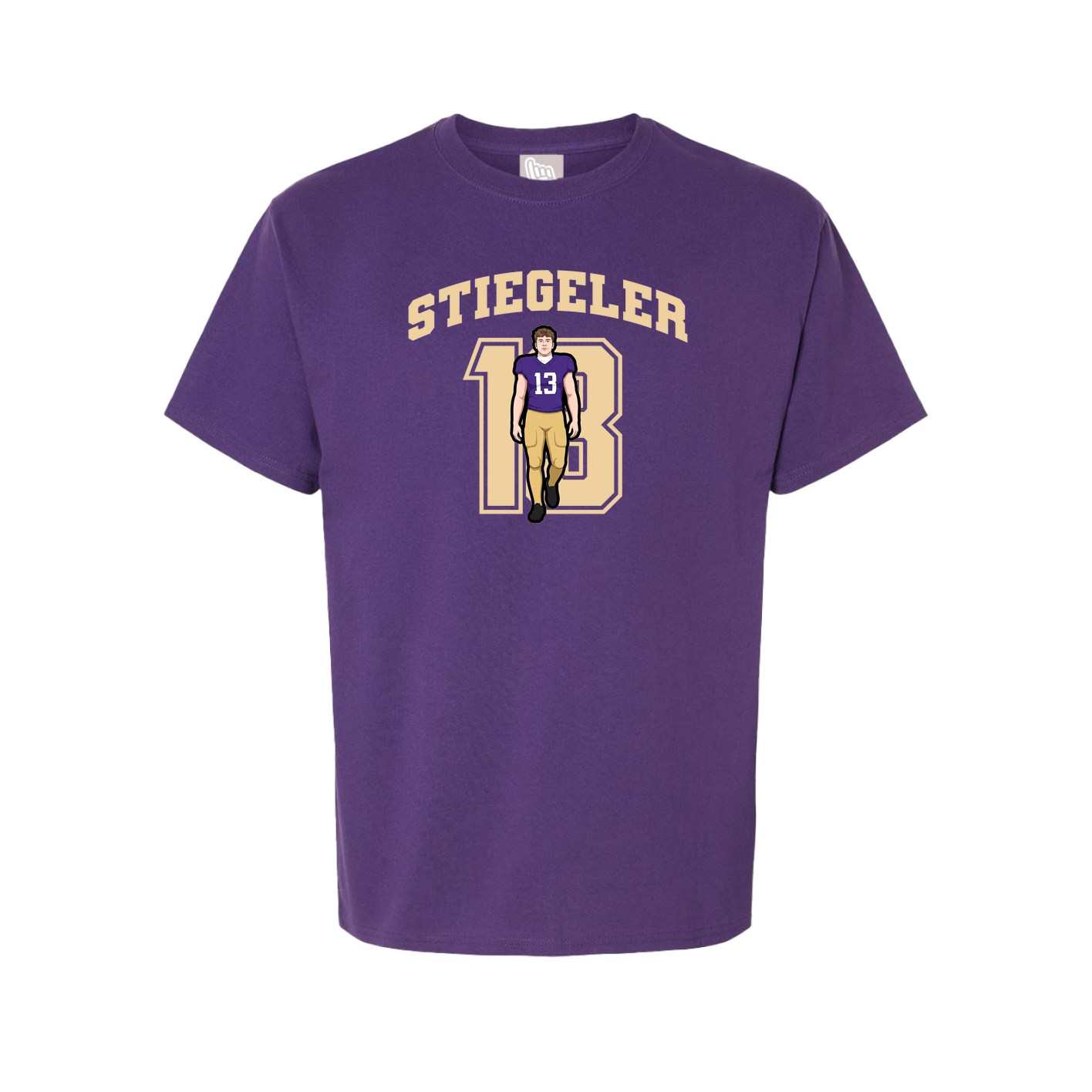 Tee — Number in Purple
