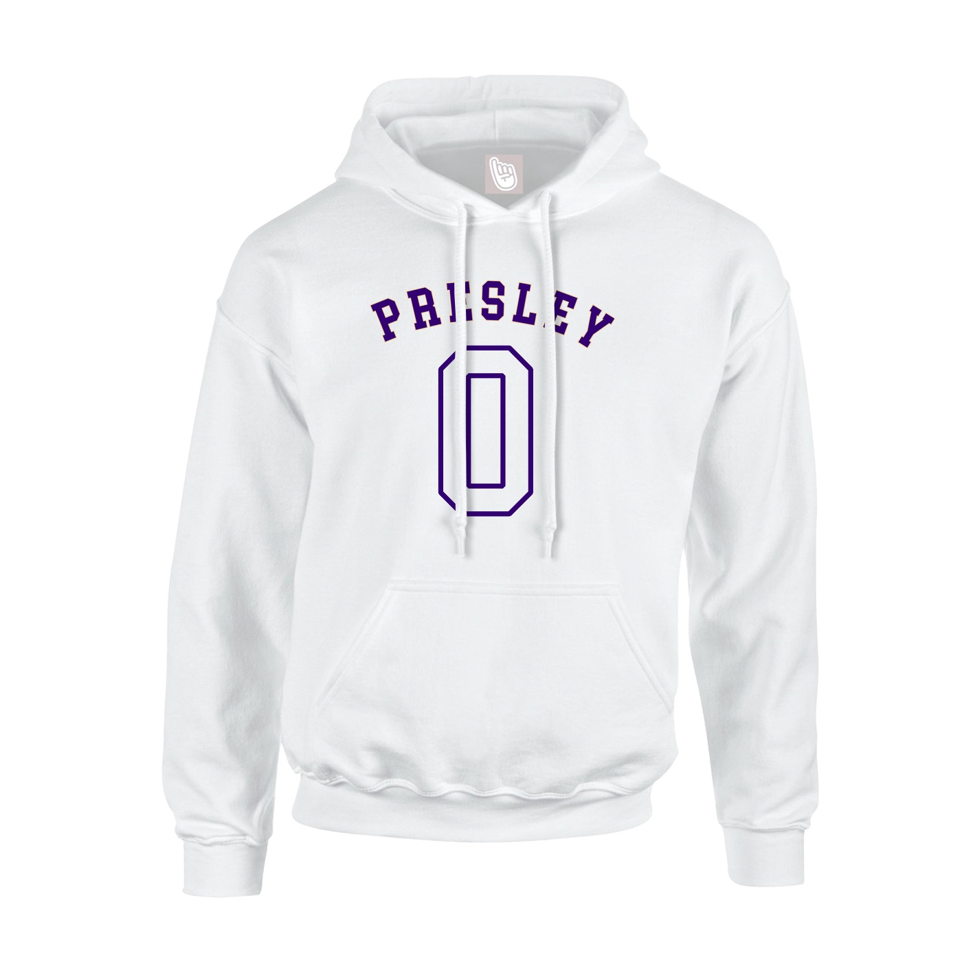 Hoodie — Shirsey Arch in White