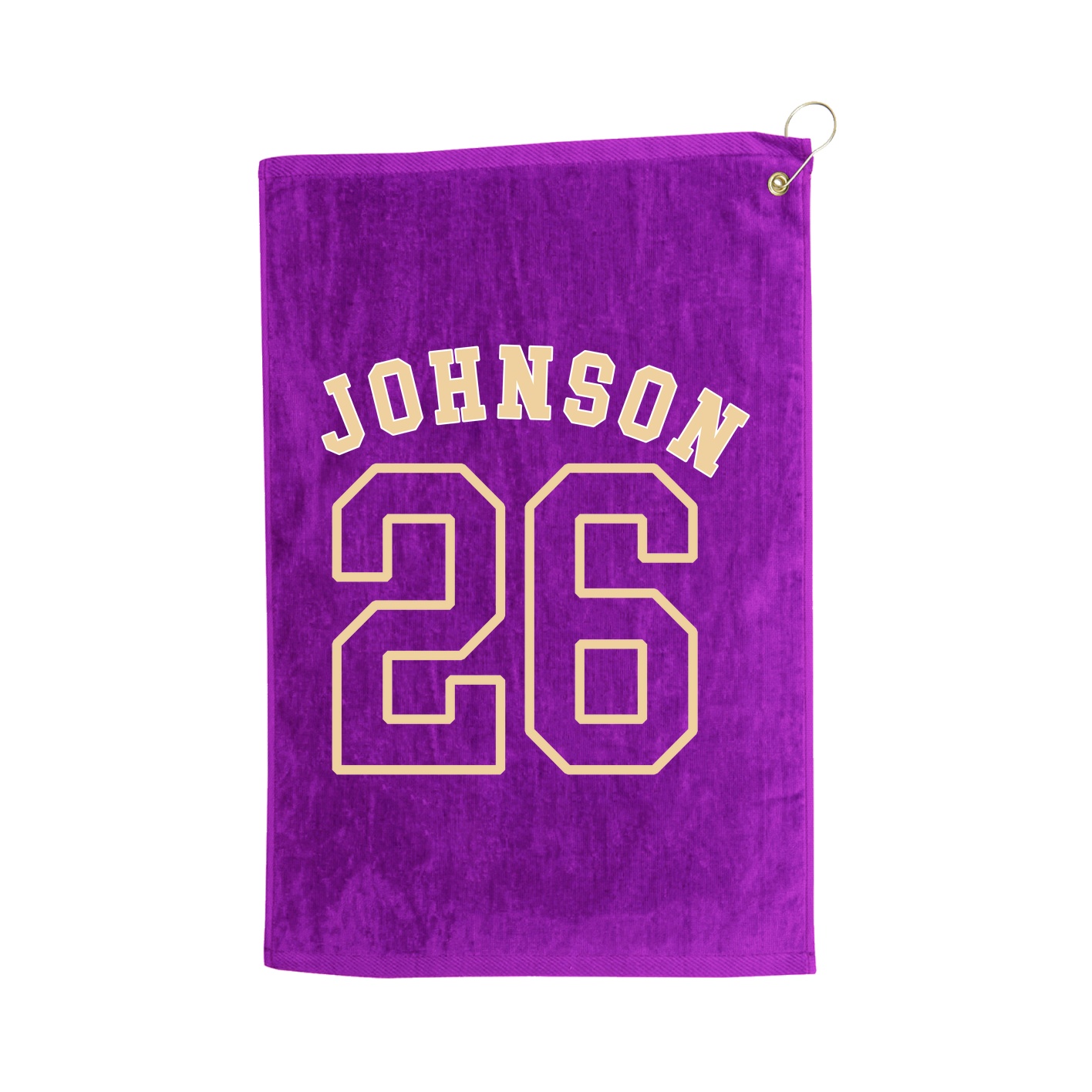 Golf Towel — Shirsey Arch in Purple
