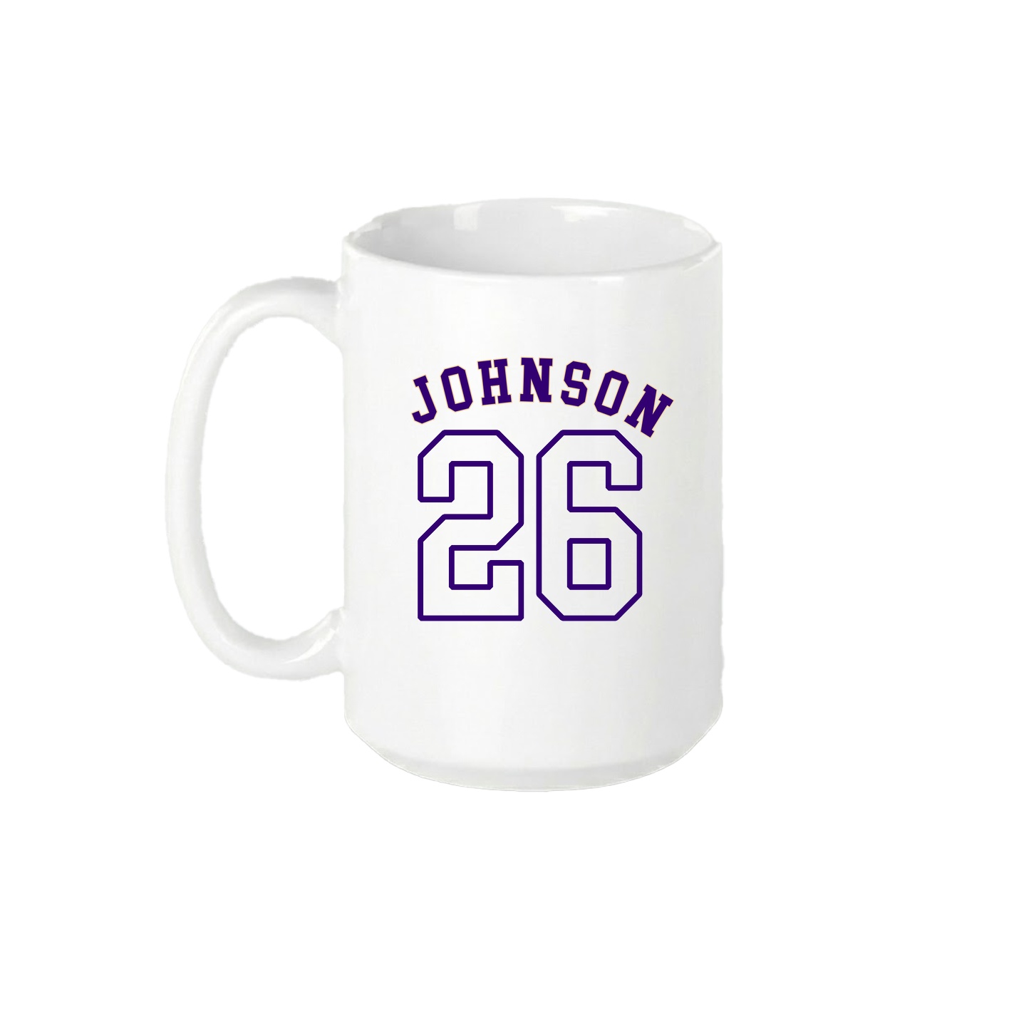 15oz Coffee Mug — Shirsey Arch in White